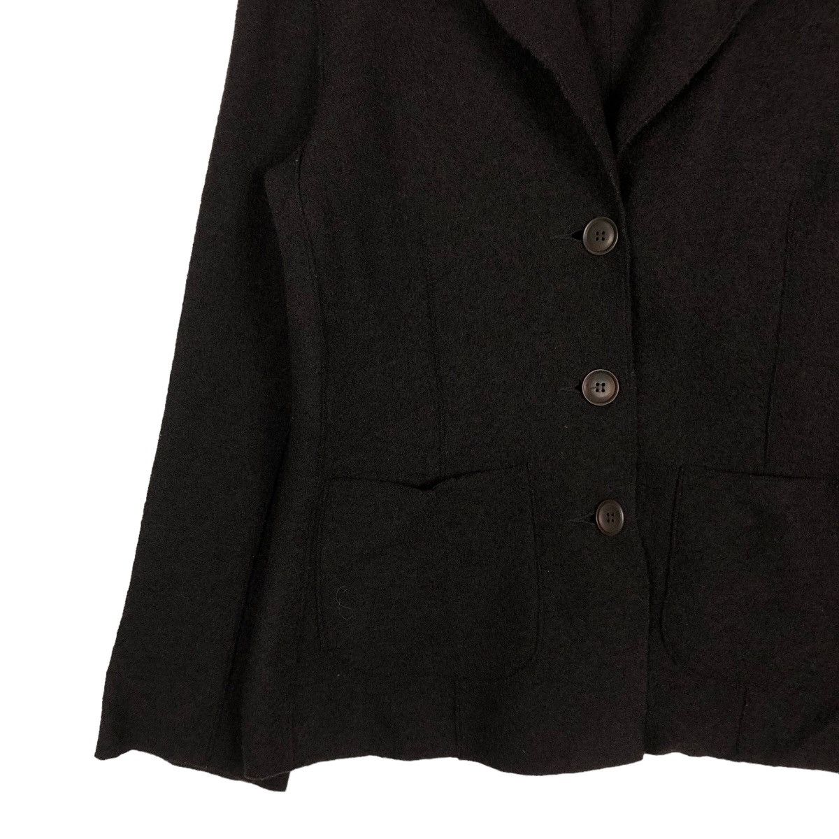 Designer 🔥Vintage Wool Jacket Adpina Italy Inspire Issey Miyake Size US M / EU 48-50 / 2 - 4 Thumbnail