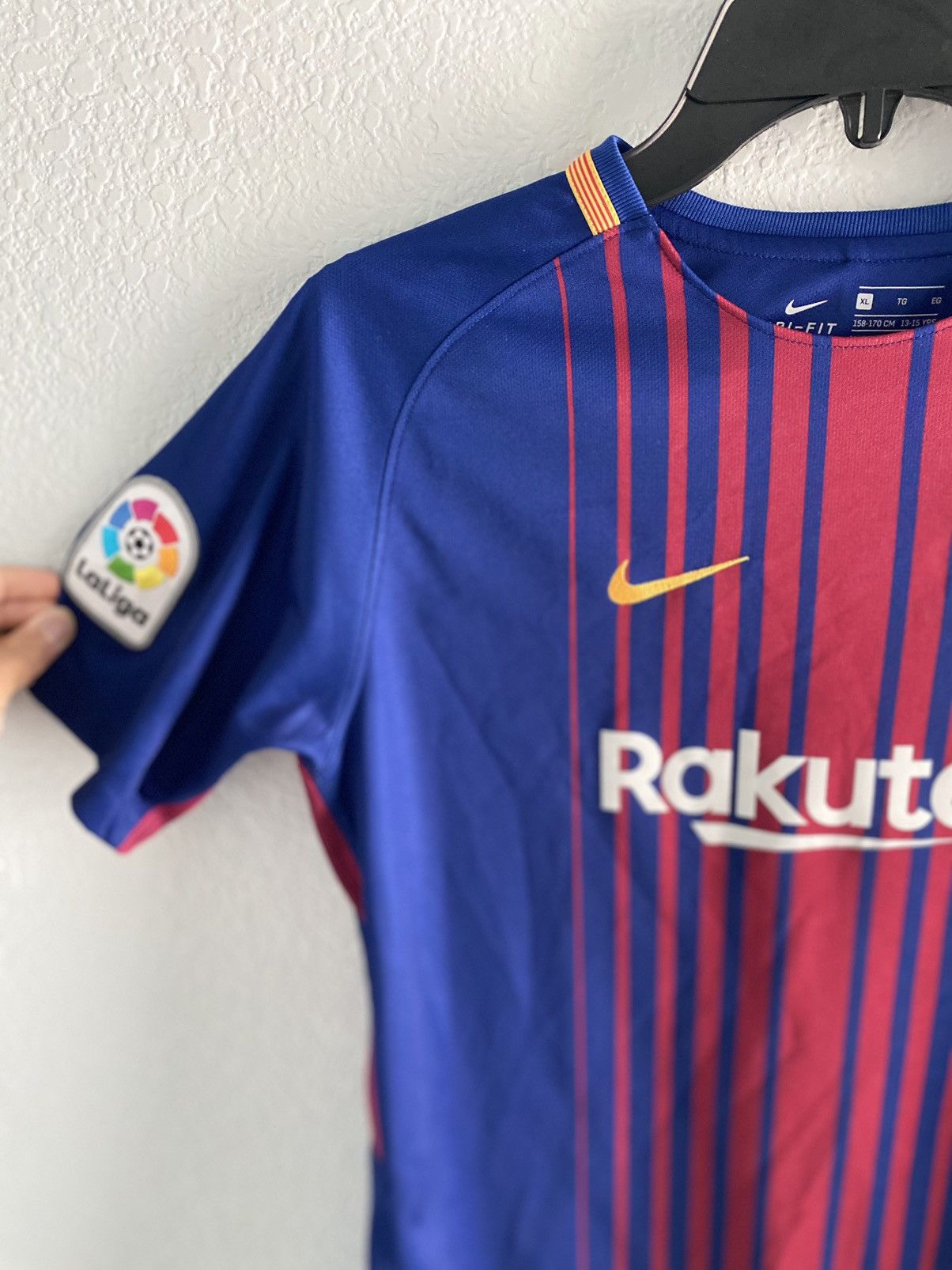 Designer × Nike FC Barcelona 2017 Home Kit Size US XS / EU 42 / 0 - 2 Thumbnail