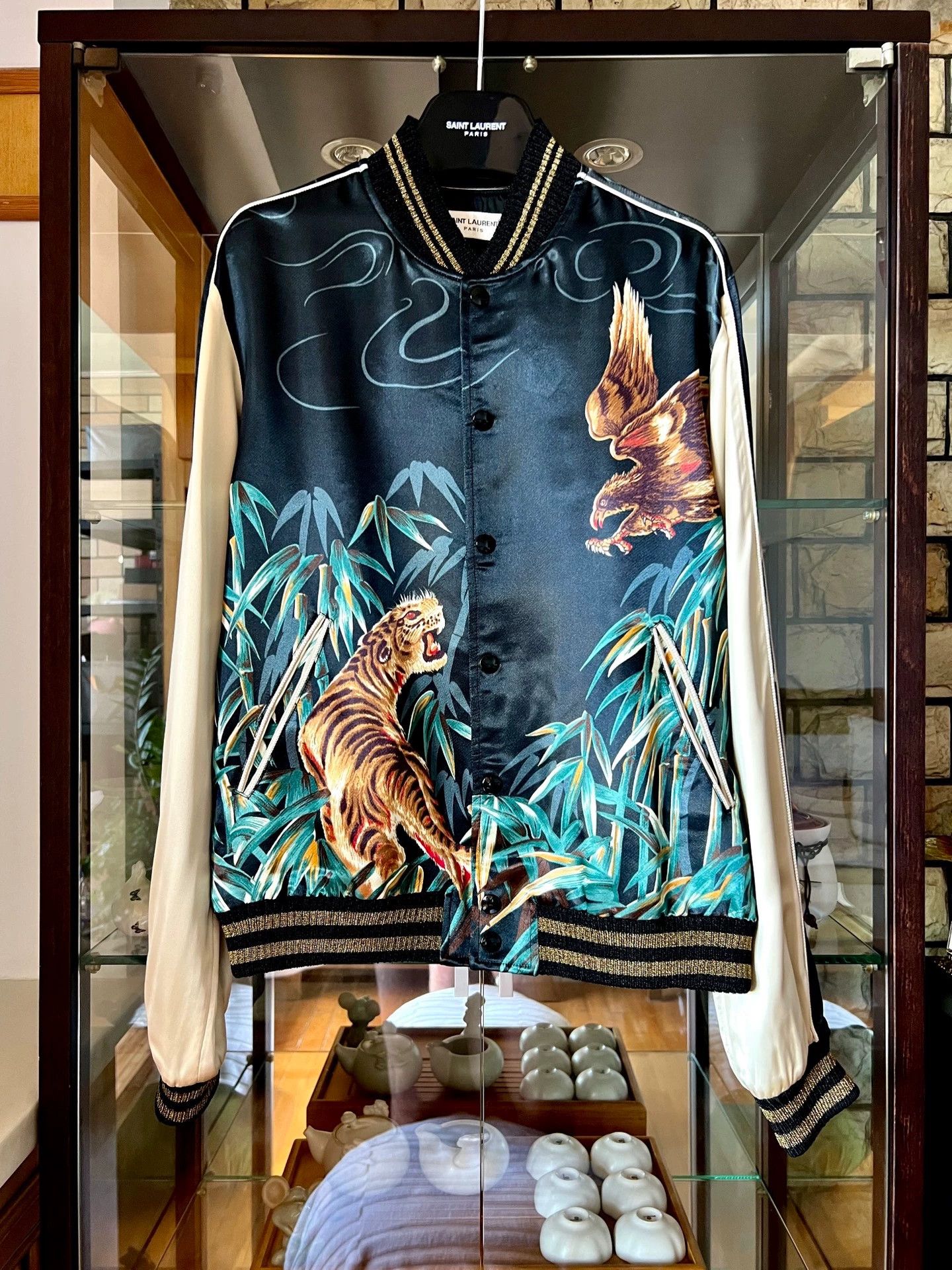 Saint Laurent Paris Saint Laurent Paris Silk jacket Size US M / EU 48-50 / 2 - 1 Thumbnail