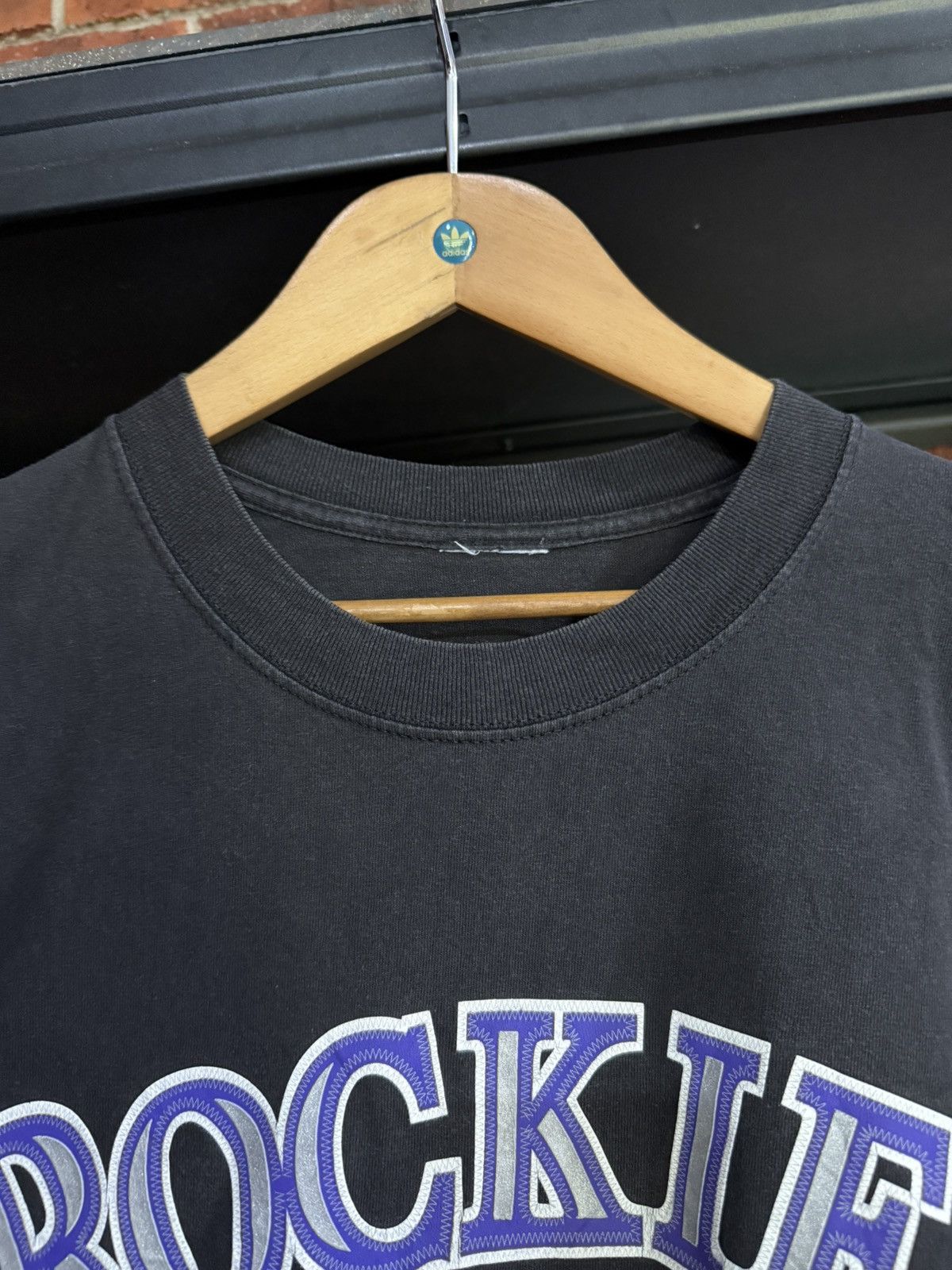 MLB Thrashed Vintage Rockies CR MLBP Sun Faded Oversize Tee Size US XXL / EU 58 / 5 - 4 Thumbnail