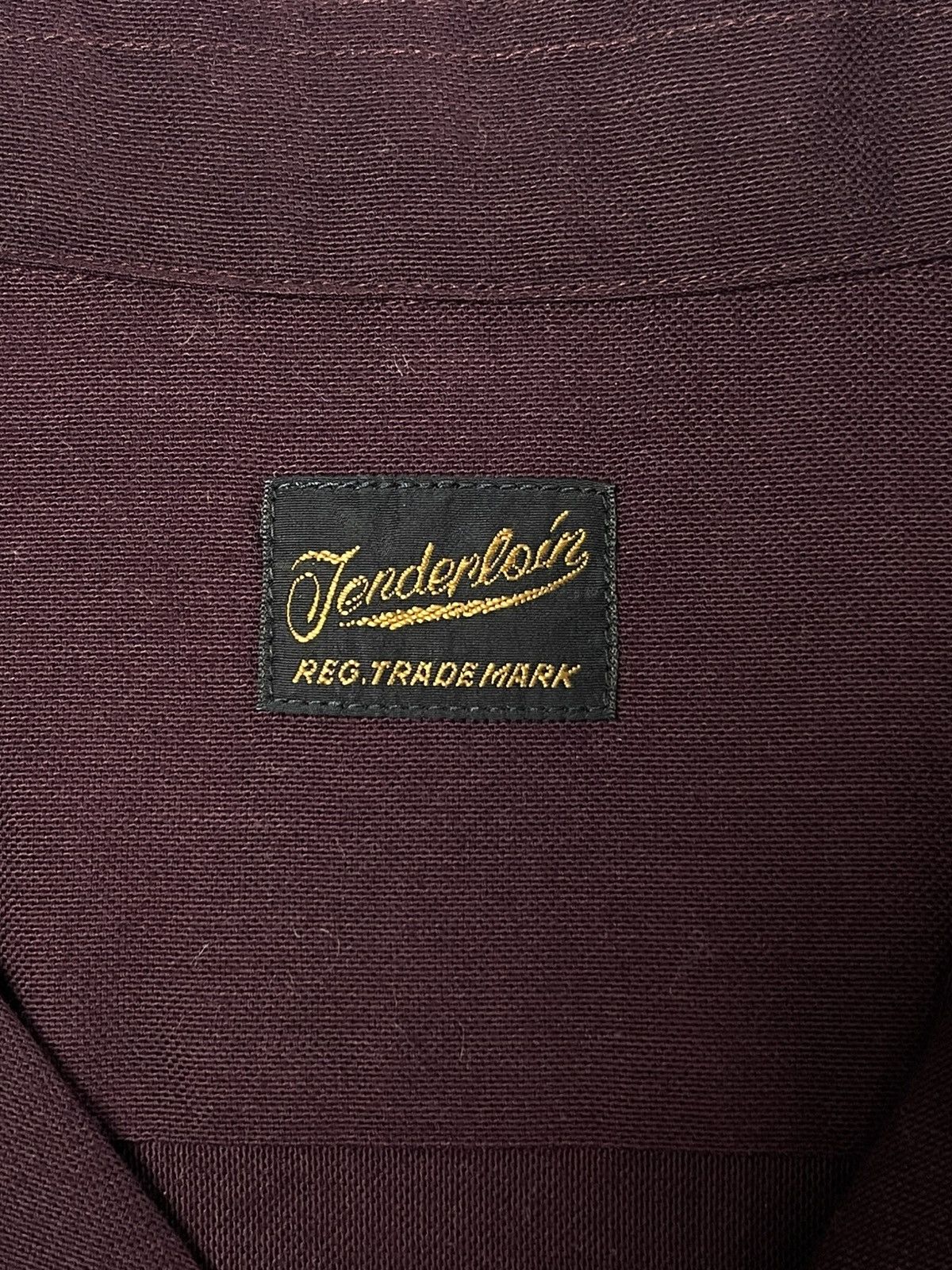 Tenderloin Rare Tenderloin Embroidery Shirt Maroon Size US S / EU 44-46 / 1 - 9 Thumbnail