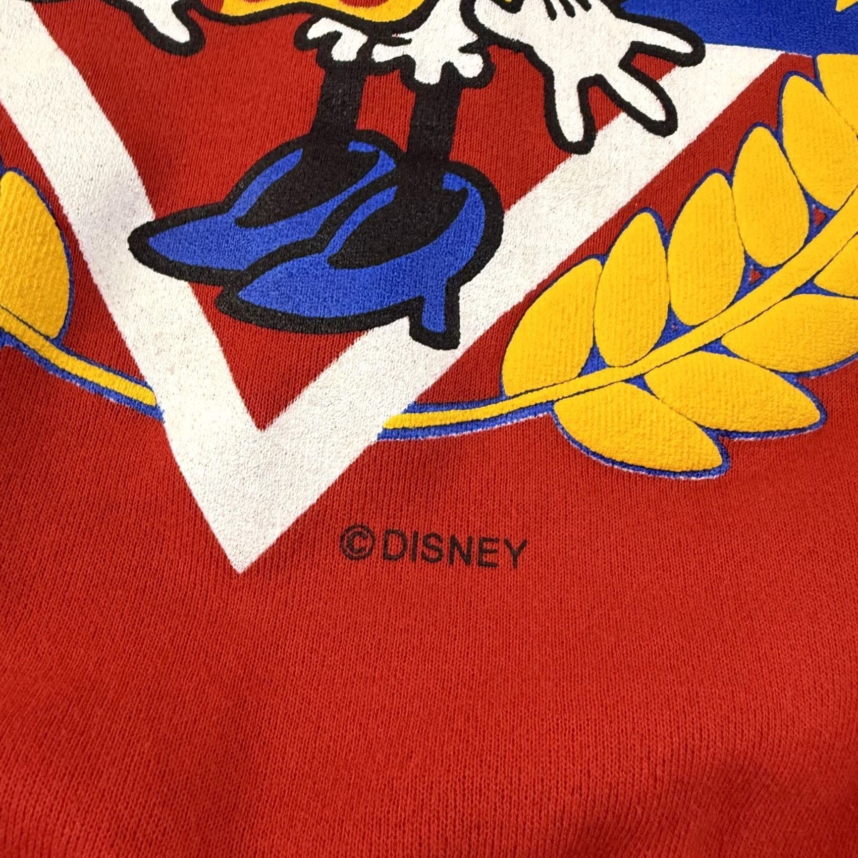 Hanes VINTAGE Hanes Sweater Minnie Mouse Disney USA Heavyweight Red Mens Large Size US L / EU 52-54 / 3 - 4 Thumbnail
