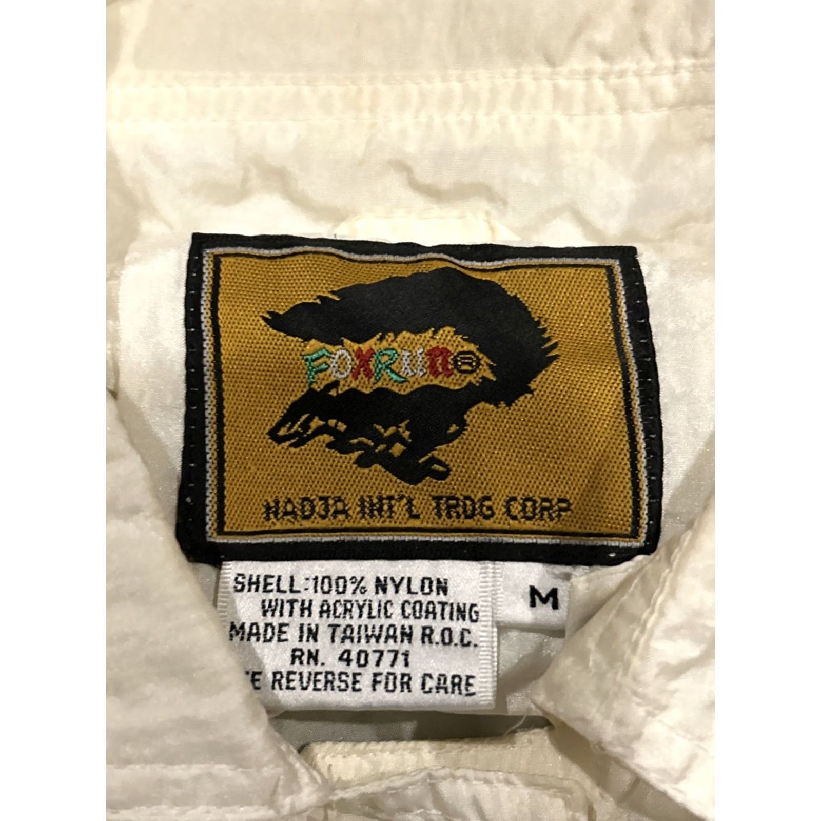 Vintage VINTAGE Fox Run Windbreaker Jacket Button Front Women M Yellow 80s Crinkle Retro Lightweight Pockets Size M / US 6-8 / IT 42-44 - 2 Thumbnail