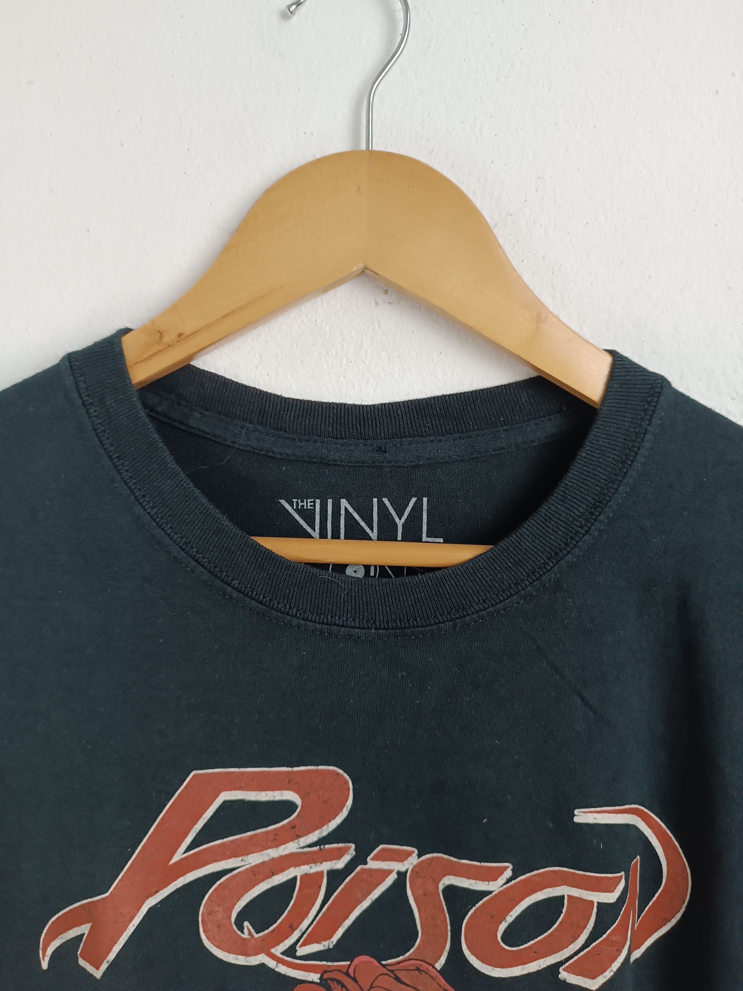 Band Tees VINTAGE POISON EVERY ROSE HAS IT'S THORN ROCK METAL GLAM Size US XL / EU 56 / 4 - 11 Thumbnail