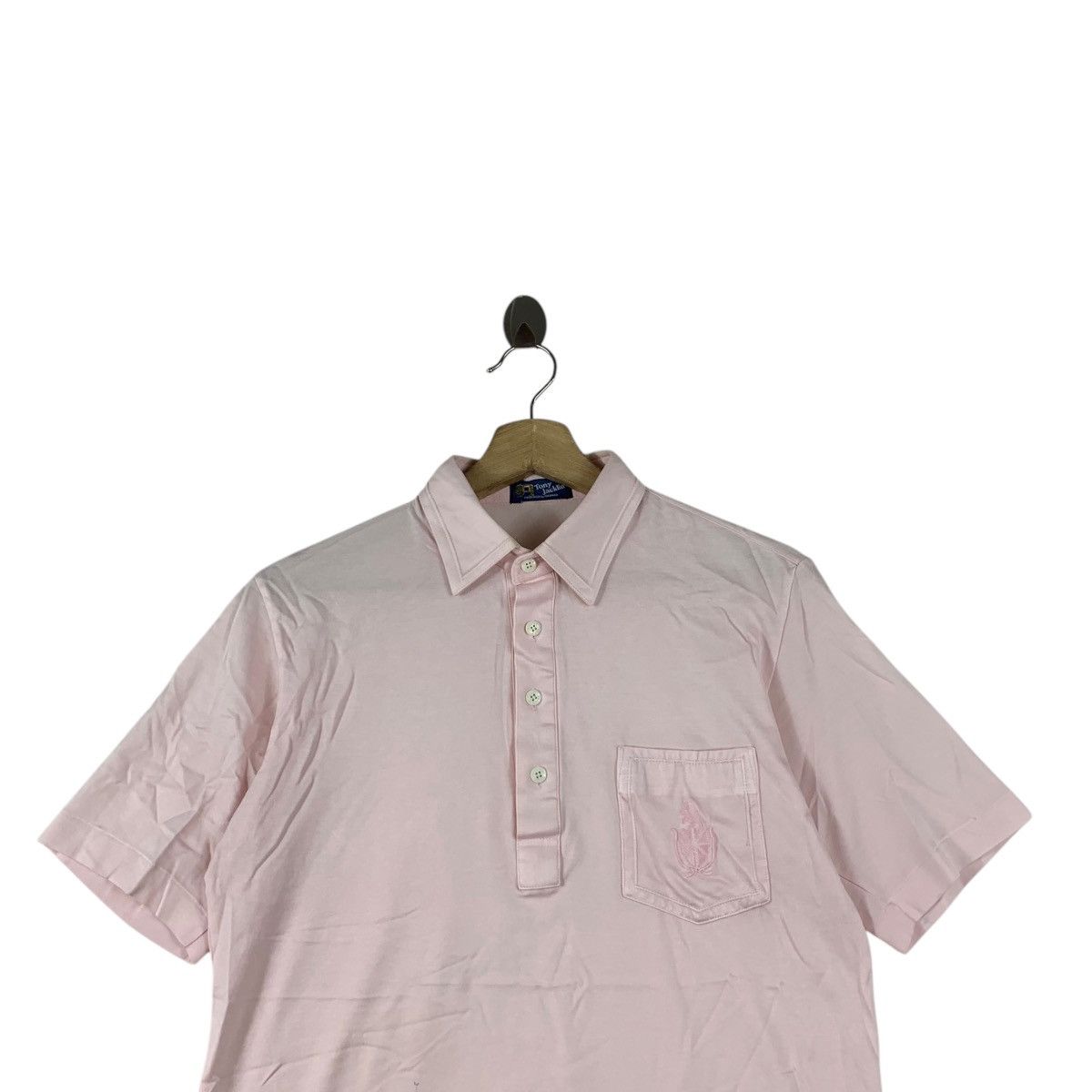 Vintage Vintage TONY JACKLIN HAWARD Crest Logo Polo Tee Shirt Size US S / EU 44-46 / 1 - 2 Thumbnail
