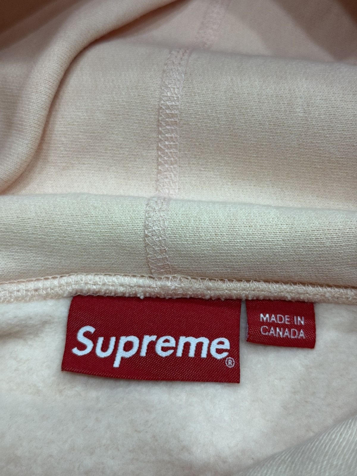 Supreme Supreme FW16 Peach Box Logo Hoodie Size US M / EU 48-50 / 2 - 12 Thumbnail