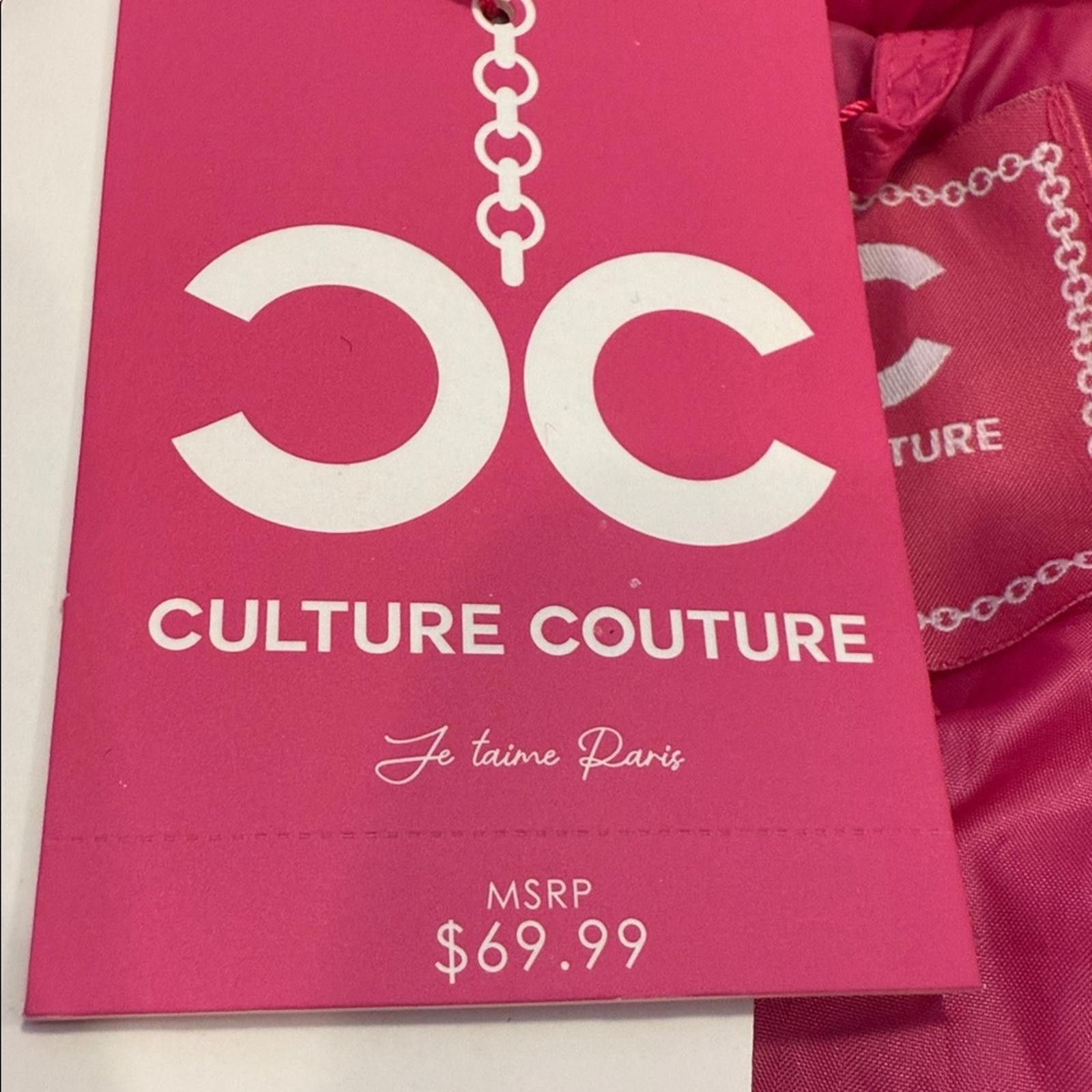 Other Culture Couture Pink Puffer Coat detachable hood SZ Med Size M / US 6-8 / IT 42-44 - 11 Thumbnail