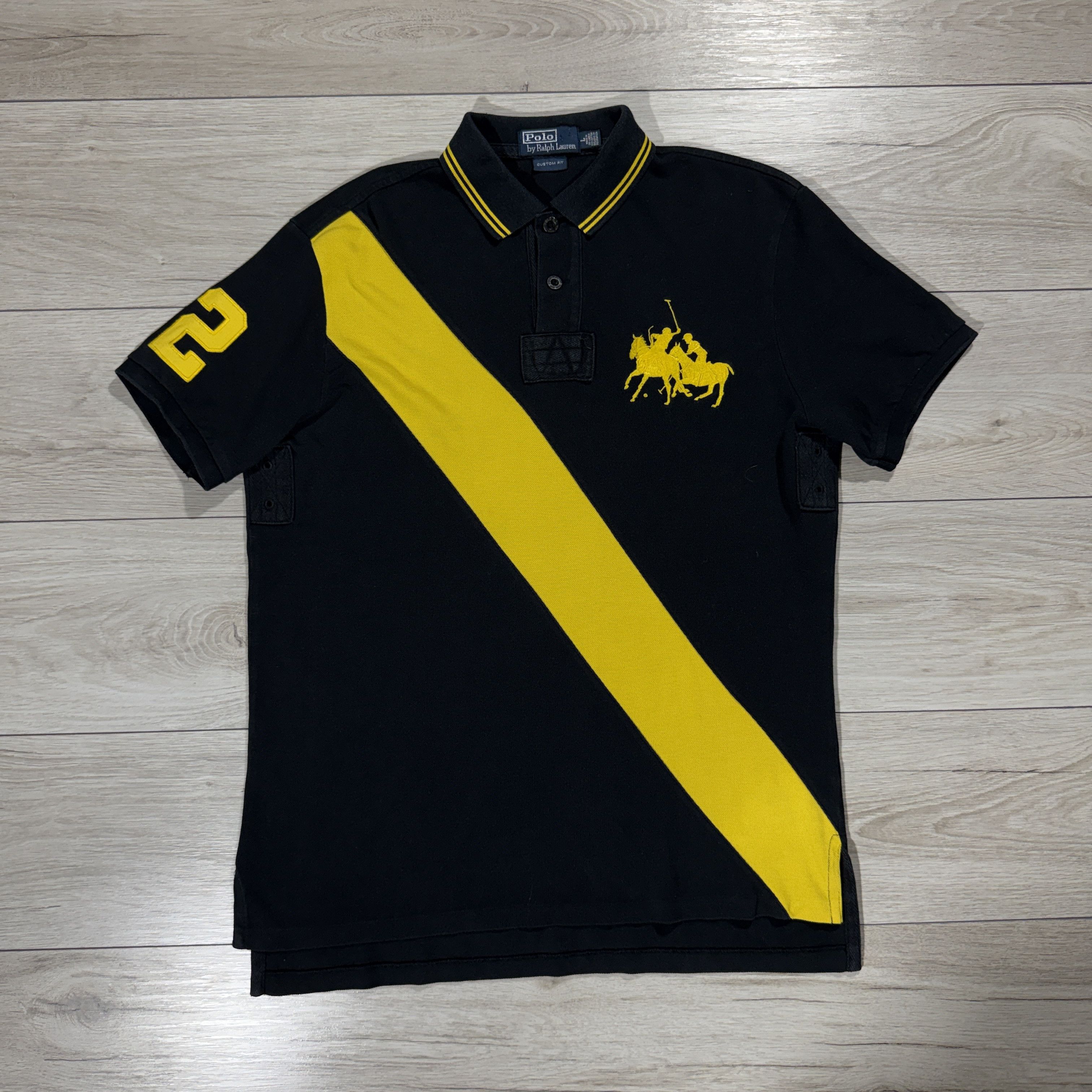 Polo Ralph Lauren Vintage Polo Ralph Lauren Pony Short Sleeve Polo Size L/XL Size US XL / EU 56 / 4 - 1 Thumbnail