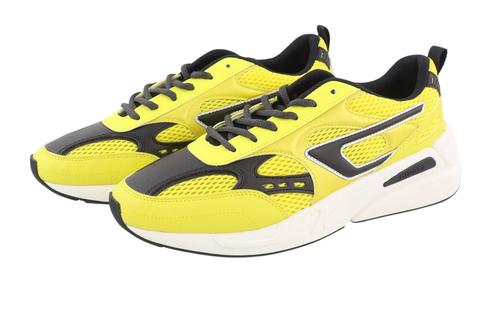 Diesel S-Serendipity Sport Men Sneakers EU42 Yellow Lace Up 41116 Size US 9 / EU 42 - 4 Thumbnail