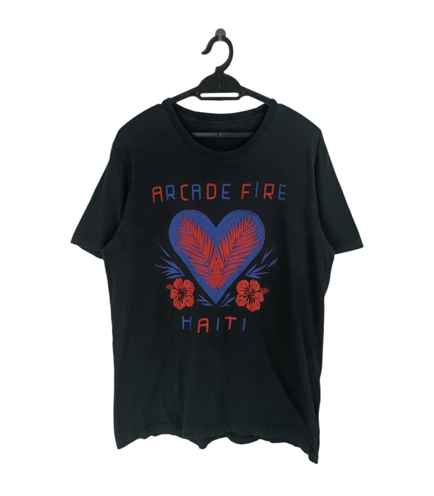 Band Tees VINTAGE ARCADE FIRE HAITI TEE lcd king of leon radiohead Size US M / EU 48-50 / 2 - 1 Thumbnail
