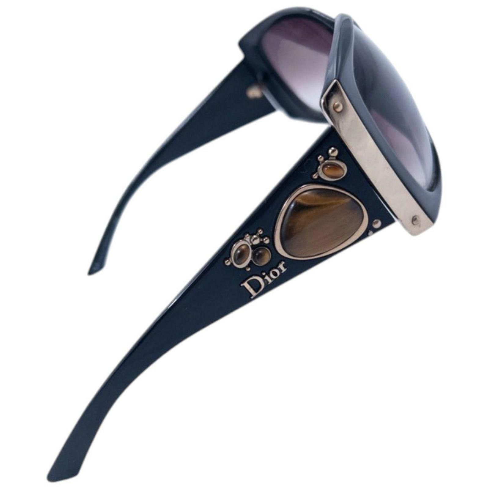 Dior Vintage Dior Gem Sunglasses Size ONE SIZE - 3 Thumbnail
