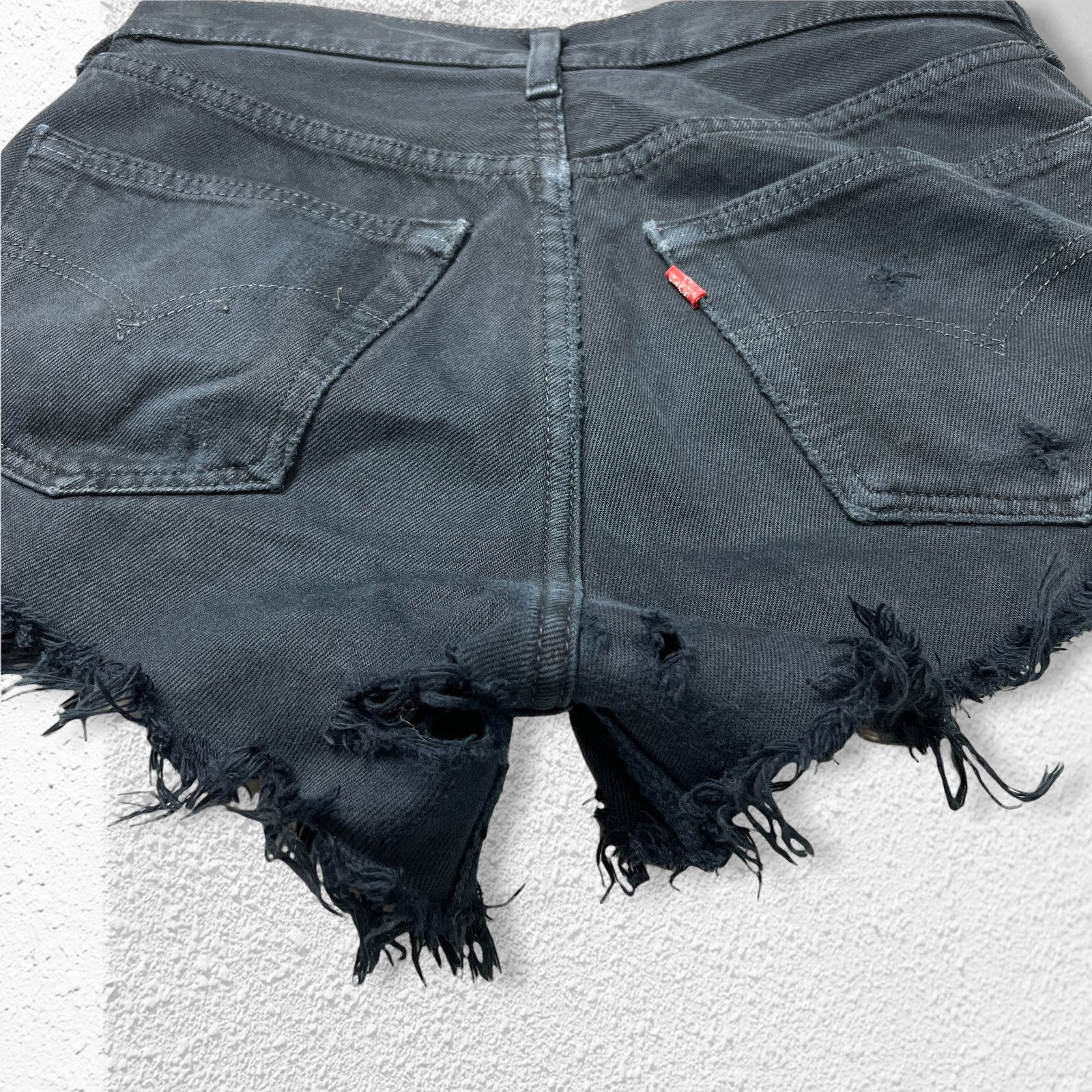 Levi's Vintage Levi's 501 Cutoff Denim Shorts Distressed Blue 31 Size 31" - 7 Thumbnail