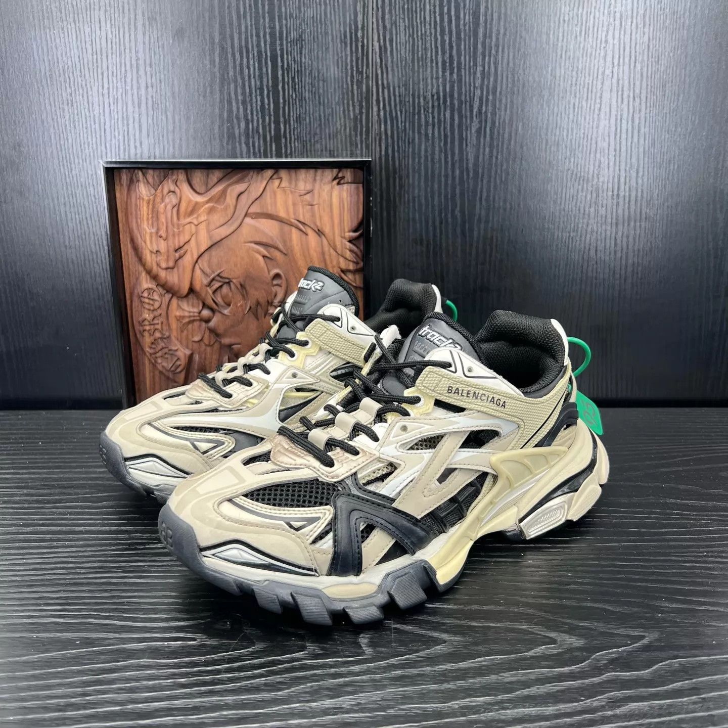 Balenciaga Balenciaga Track 2 Black Brown 39 Size US 6 / EU 39 - 1 Thumbnail