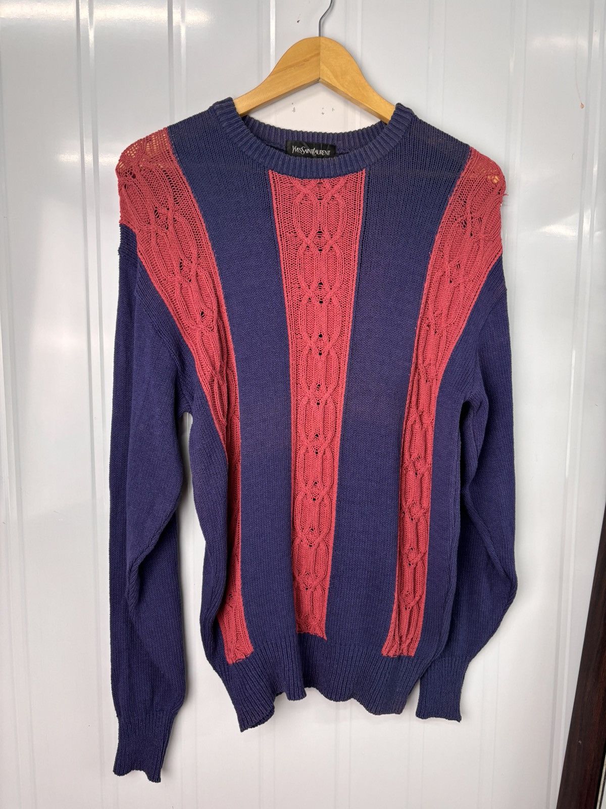 Yves Saint Laurent RARE! Yves Saint Laurent Knitwear 90’s Designer Size US M / EU 48-50 / 2 - 1 Thumbnail