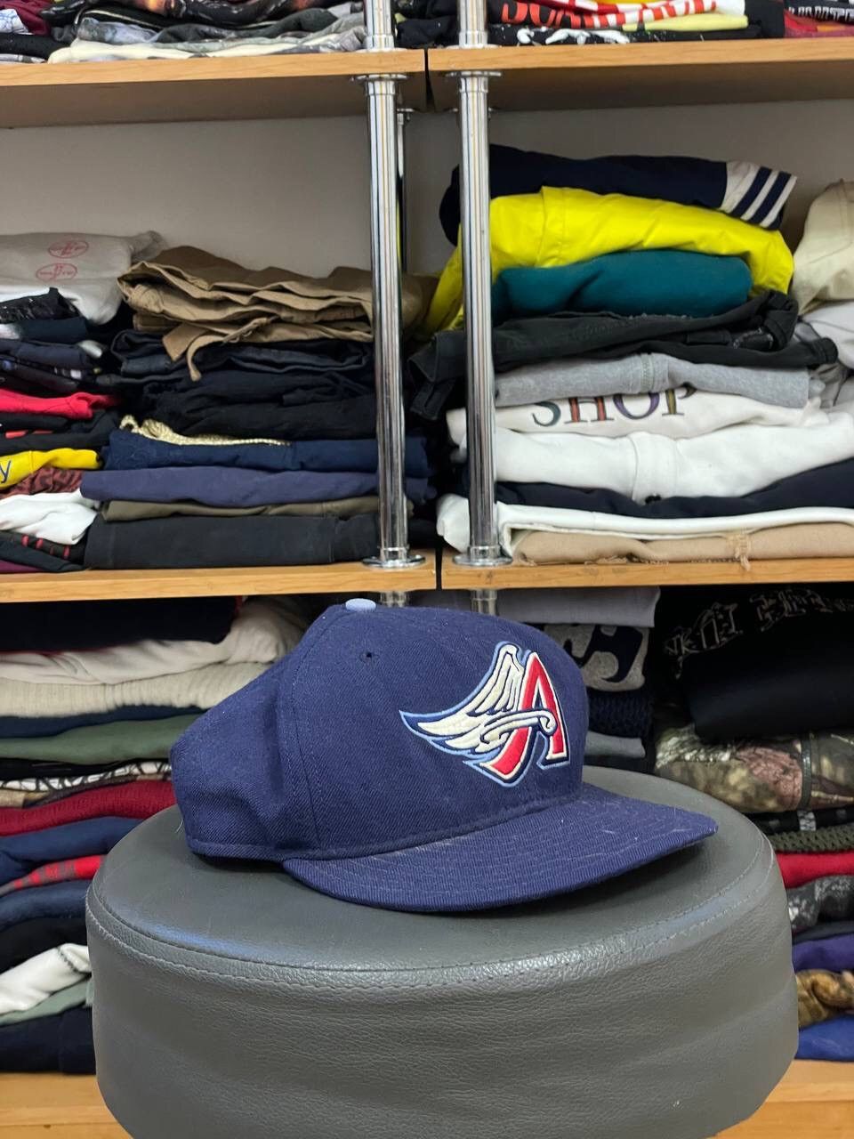Vintage Anaheim Angels vintage wool New Era 59fifty Size ONE SIZE - 1 Thumbnail
