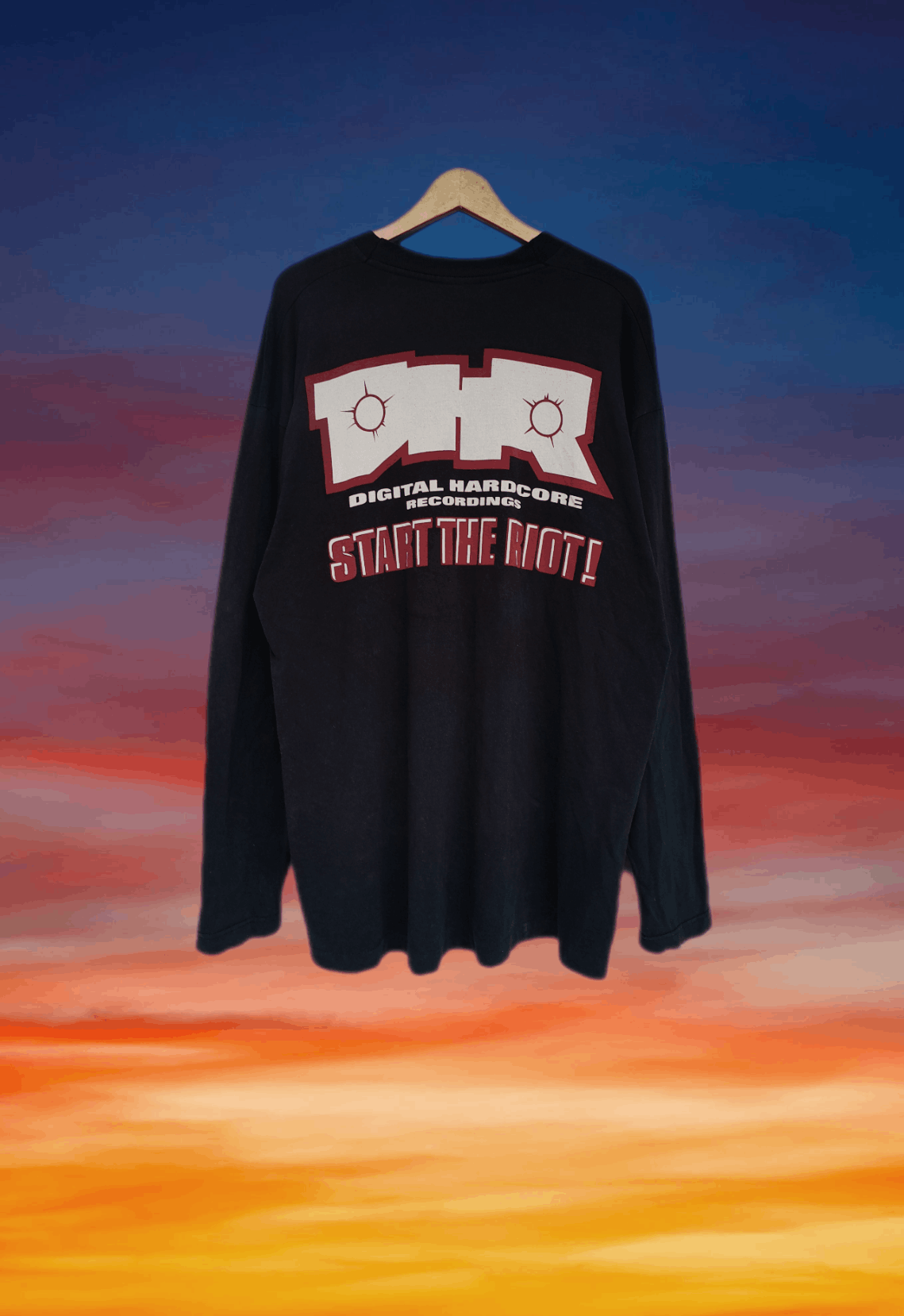 Band Tees Vintage 90s ATARI TEENAGE RIOT Start The Riot! Longsleeve Size US XL / EU 56 / 4 - 2 Thumbnail