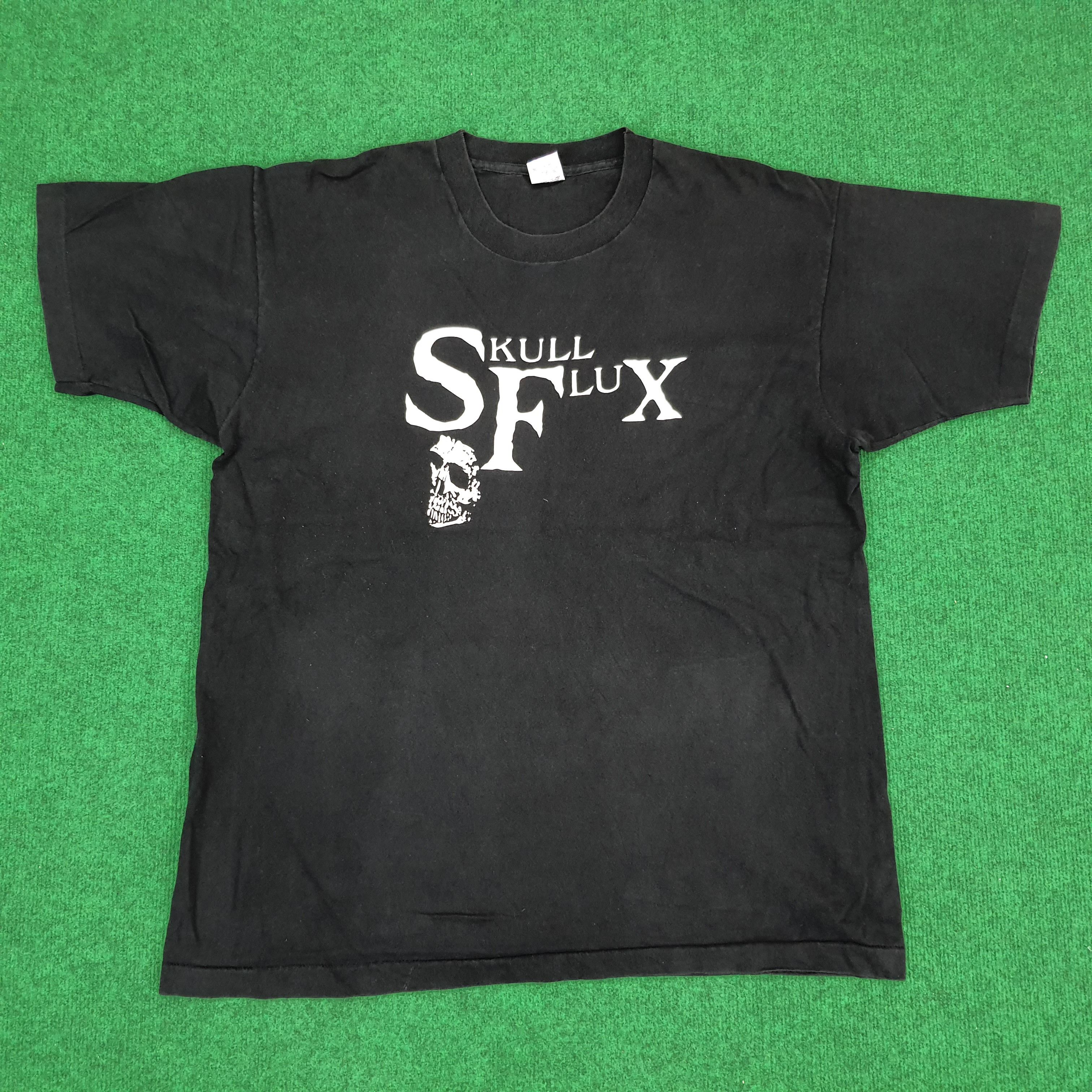 Band Tees × Vintage Vintage Skull Flux American Punm Band Tees Size US XL / EU 56 / 4 - 3 Thumbnail