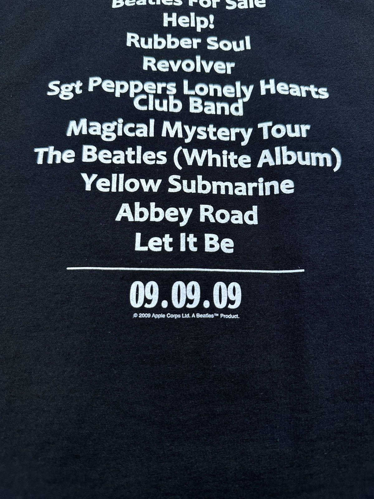 Band Tees The Beatles T-Shirt 2009 Men’s Tee 09.09.09 Size US L / EU 52-54 / 3 - 9 Thumbnail