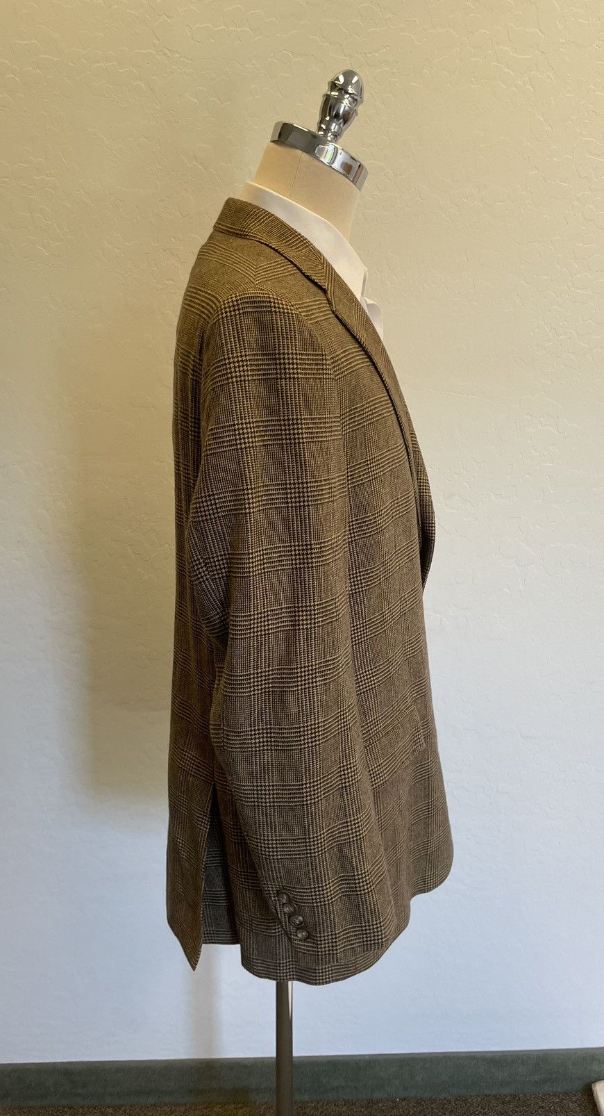 Polo Ralph Lauren × Vintage Prince of Wales Check Wool Suit Size 46R - 5 Thumbnail