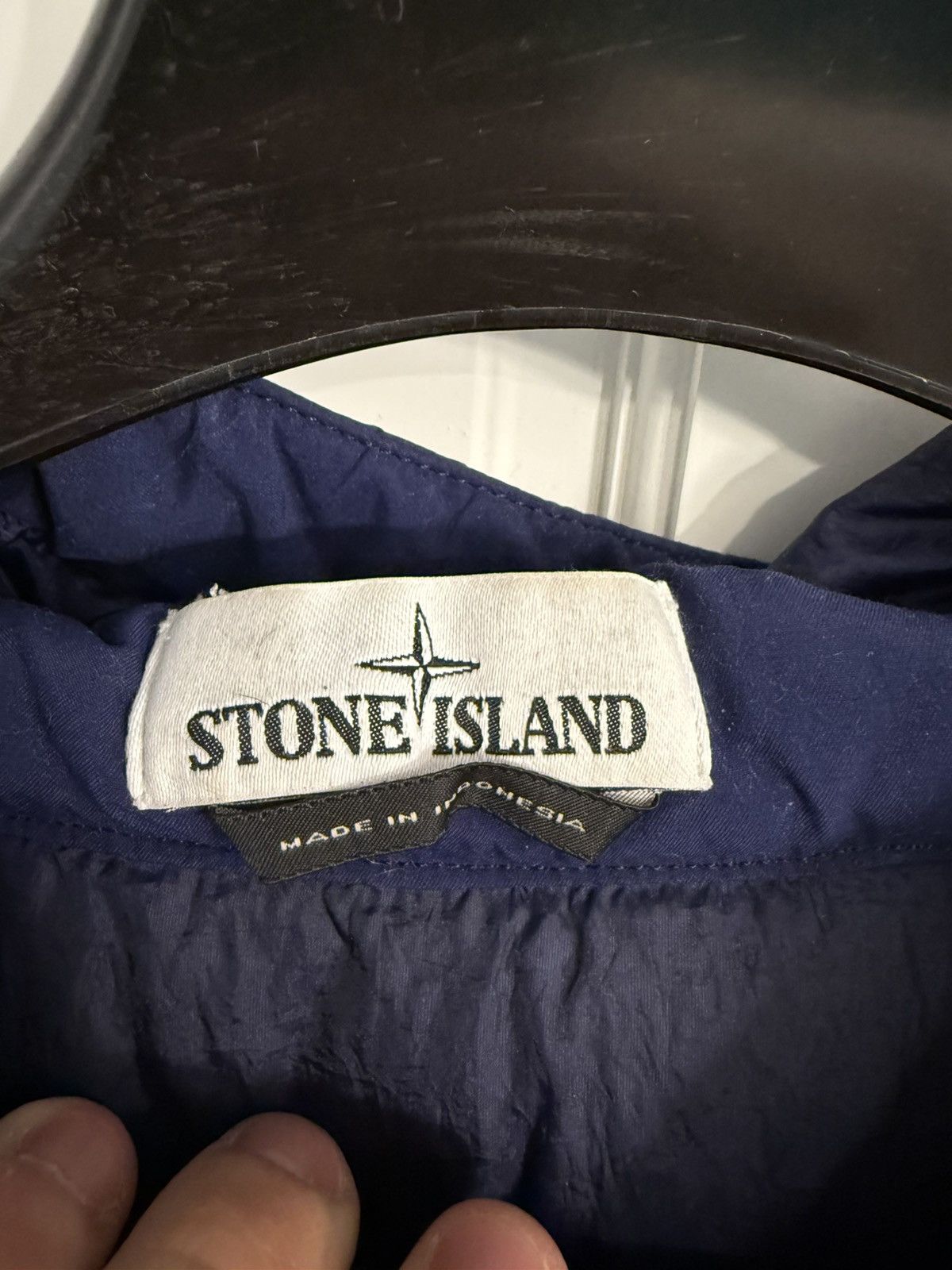 Stone Island Stone island puffer crinkle puffer jacket navy size XL Size US XL / EU 56 / 4 - 4 Thumbnail