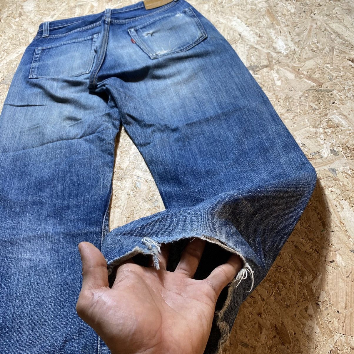 Sugar Cane Vintage Distressed Sugar Cane Selvedge Jeans Size US 31 - 14 Thumbnail