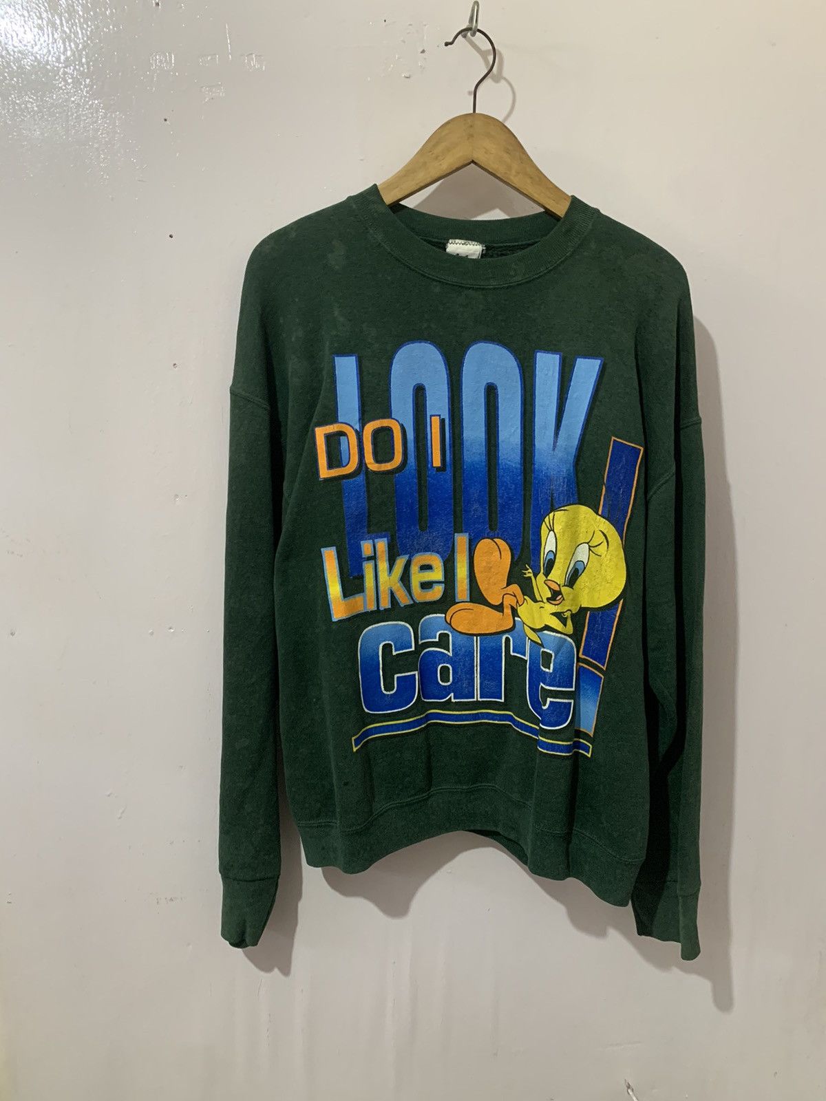 Other vintage 92s looney tones tweety bird sweatshirt Size US L / EU 52-54 / 3 - 1 Thumbnail