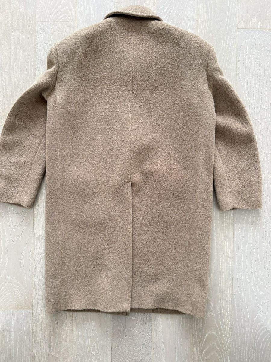 RECTO Recto Men’s Padded Shoulder Camel Wool Coat Size US S / EU 44-46 / 1 - 5 Thumbnail