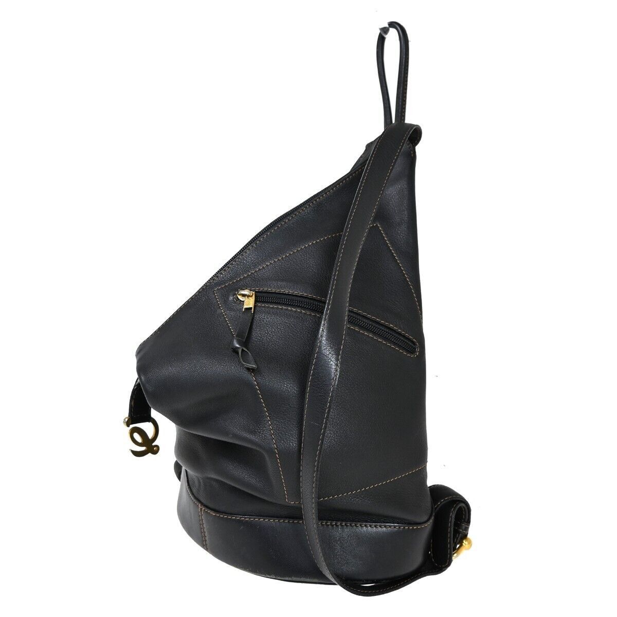 image of Loewe Anton Backpack in Black, Women's
