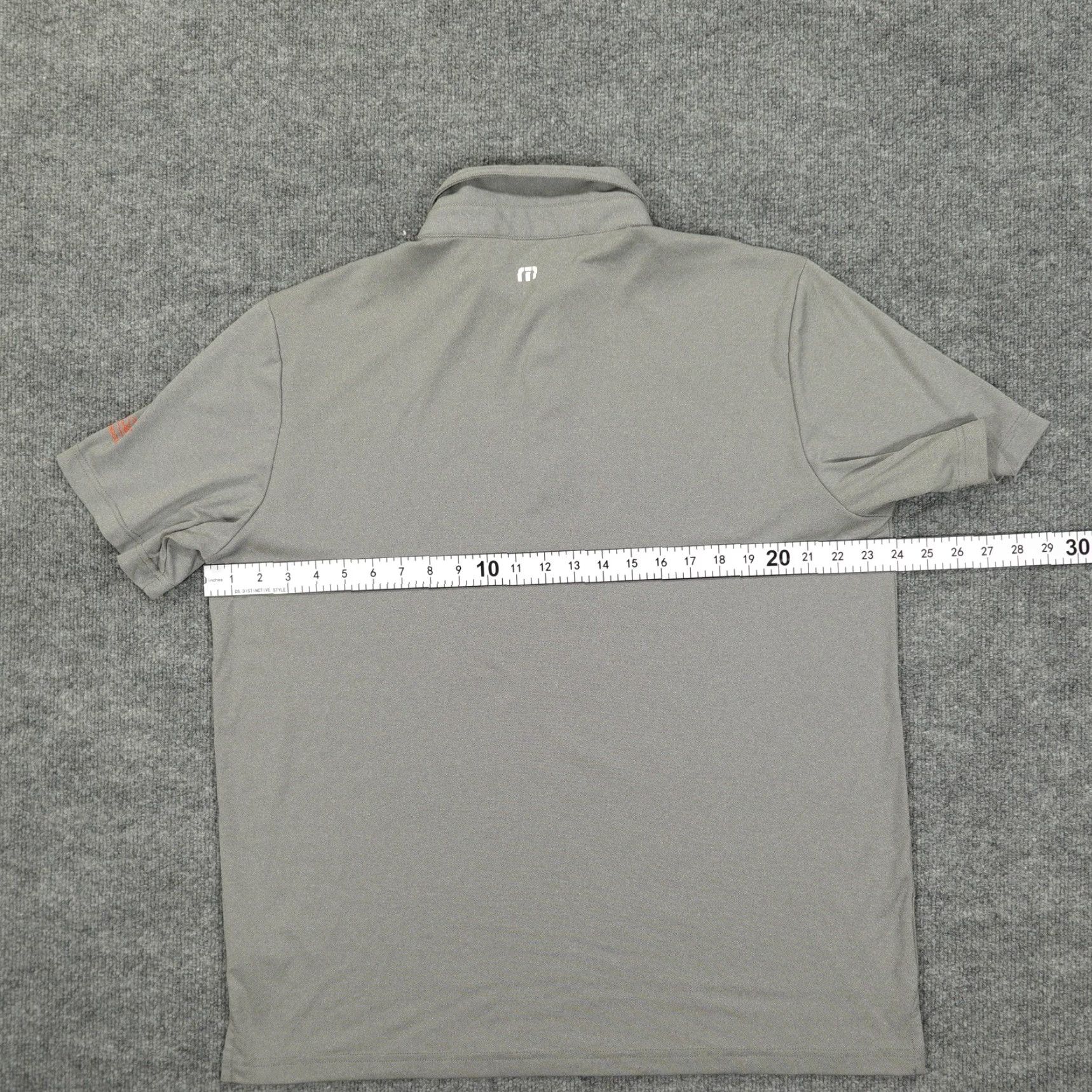 TravisMathew Travis Mathew Polo Shirt Mens XL Gray Golf Performance Short Sleeve Short Sleeve Polo Shirt Mens XL Gray Golf Size US XL / EU 56 / 4 - 6 Thumbnail