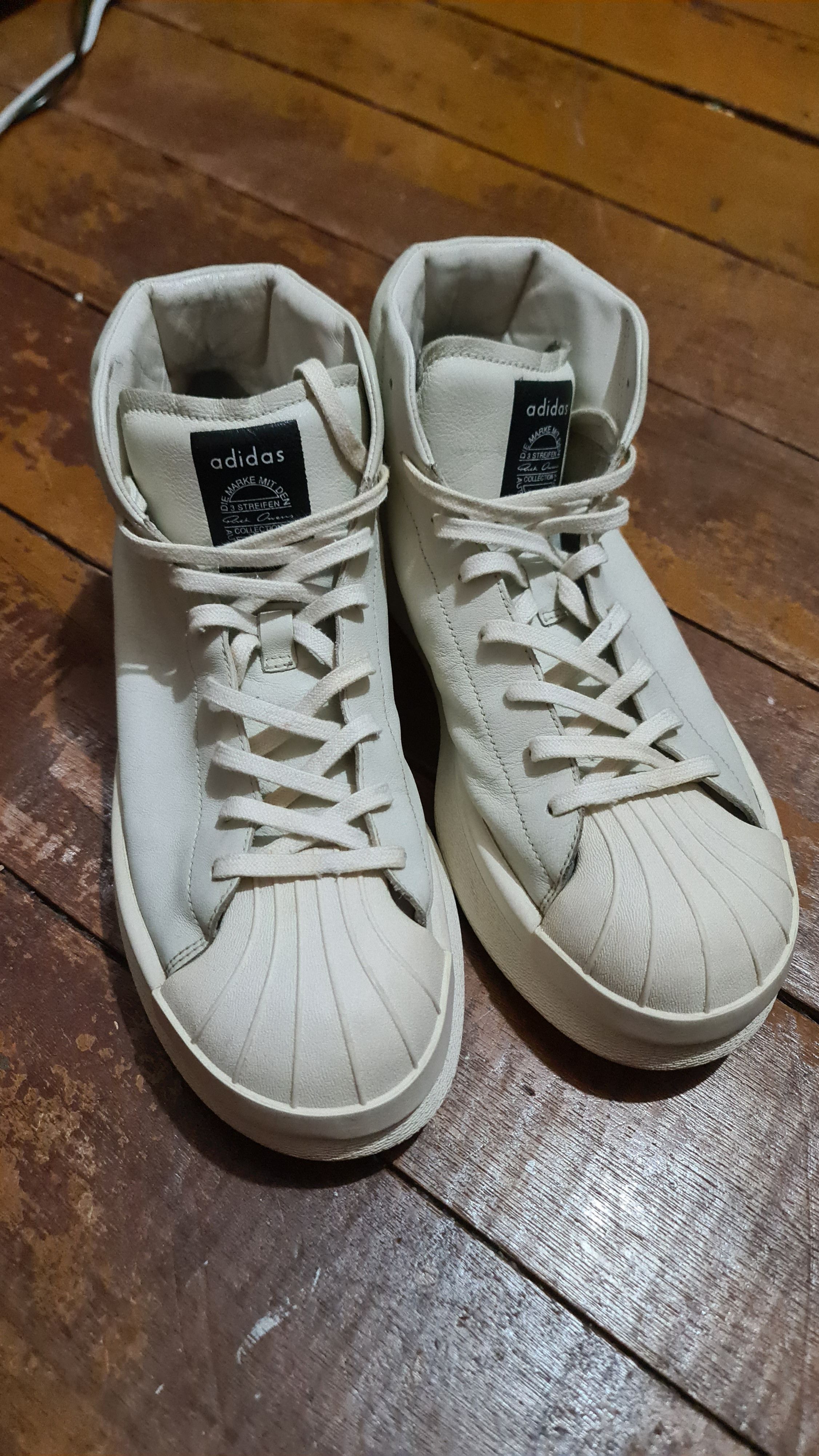 Adidas × Rick Owens Rick Owens x Adidas Mastodon Size US 10.5 / EU 43-44 - 3 Thumbnail