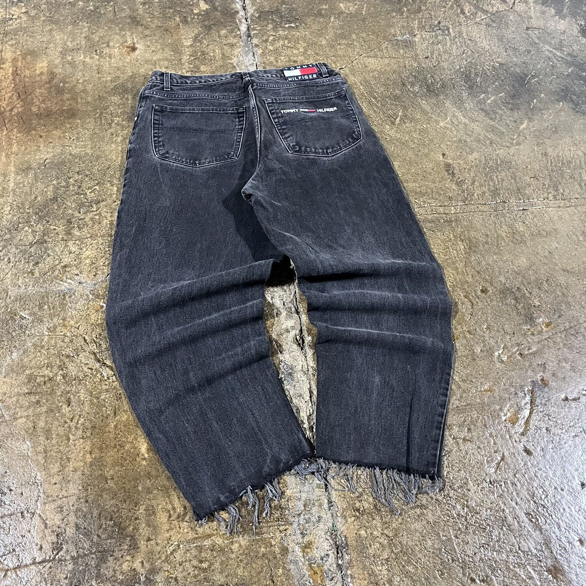 JNCO × Tommy Hilfiger × Vintage Tommy Hilfiger Vintage Y2K Baggy Jeans Skater Wide Leg JNCO Size US 36 / EU 52 - 3 Thumbnail