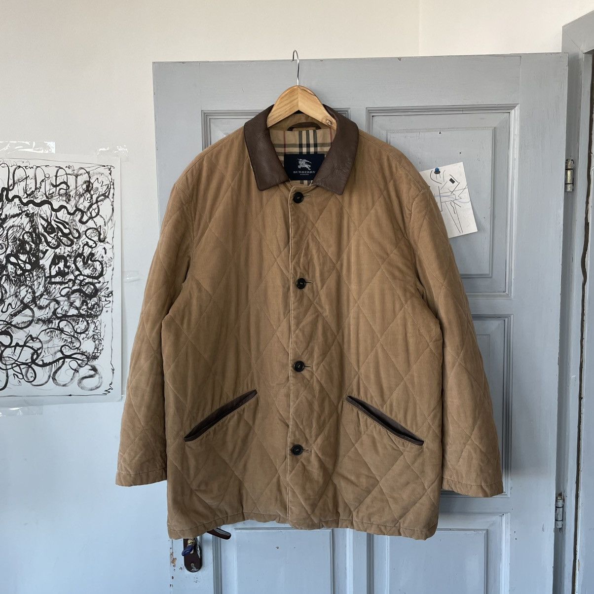 Burberry Vintage 90’s Burberry Vilvet Jacket Men Size M Size US M / EU 48-50 / 2 - 3 Thumbnail