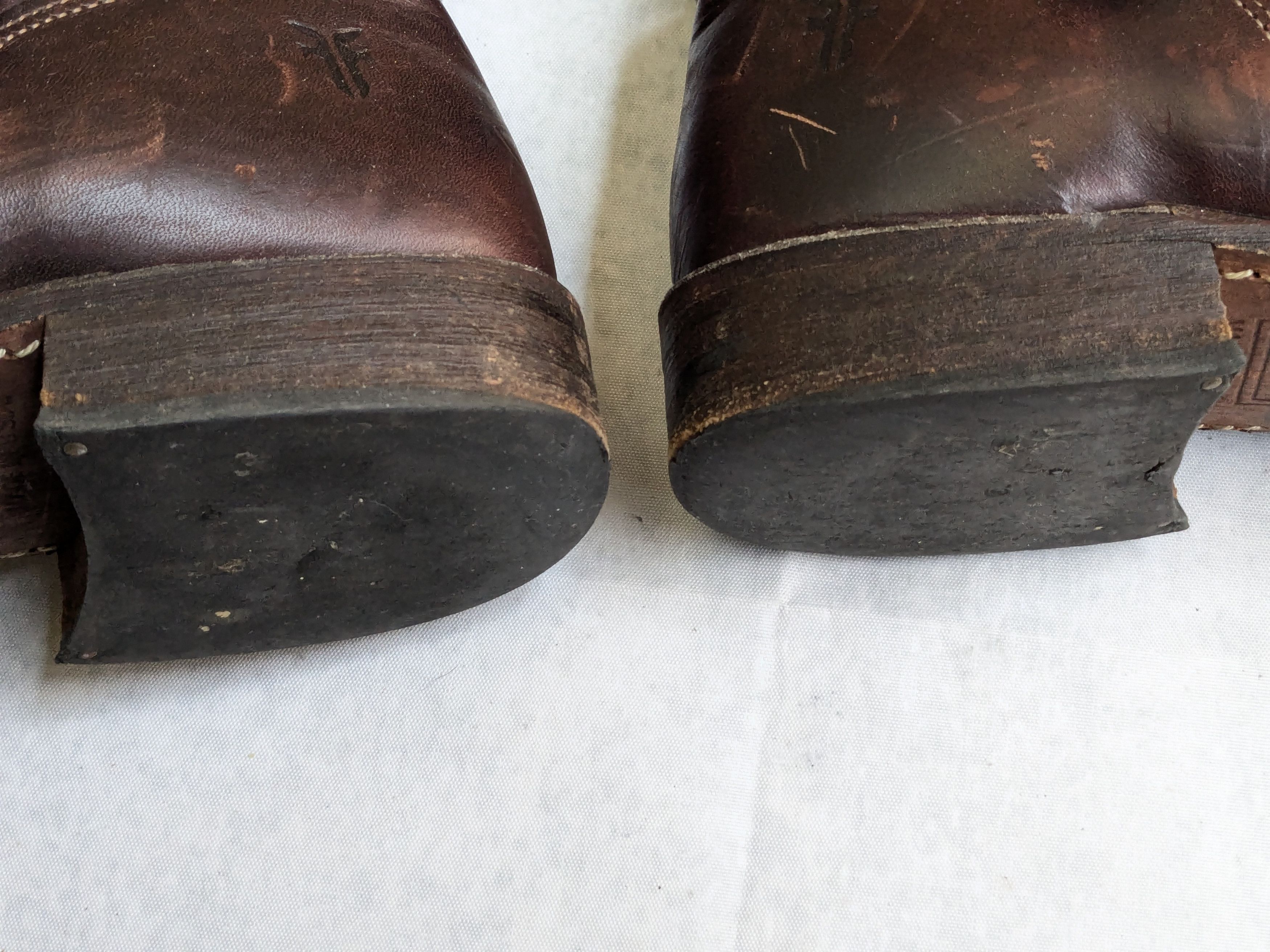 Frye Frye Engineer Boots Brown Leather 9 M Buckle Size US 9 / EU 42 - 17 Thumbnail