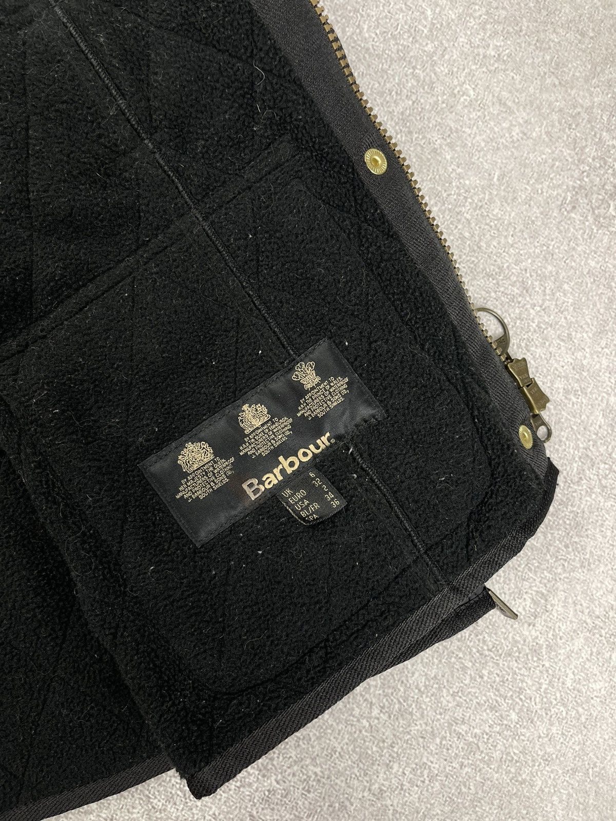 Barbour Barbour International Black Polar Quilted Jacket Size 6 Size XS / US 0-2 / IT 36-38 - 12 Thumbnail