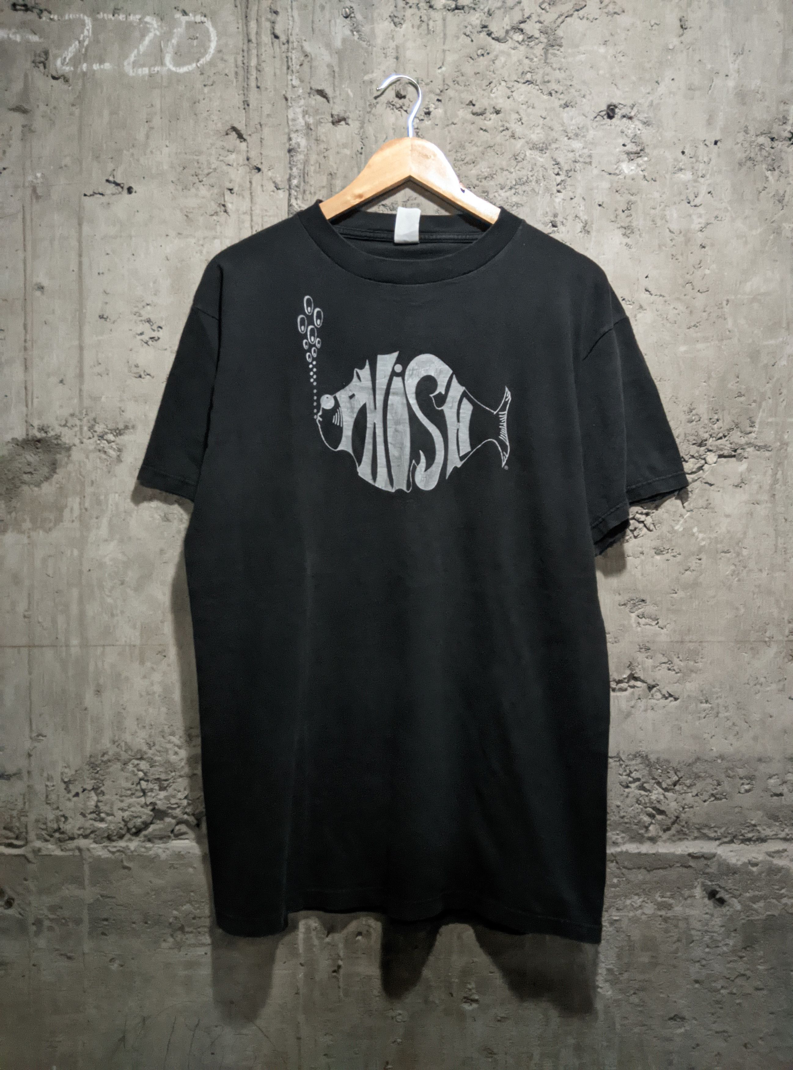 Vintage 1996 phish tour prog jazz bluegrass rock t shirt
