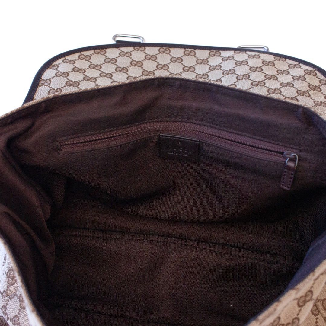 Gucci × Tom Ford 1,7k$ GUCCI Double Belt Flap Unisex Messenger GG Monogram Size ONE SIZE - 7 Thumbnail