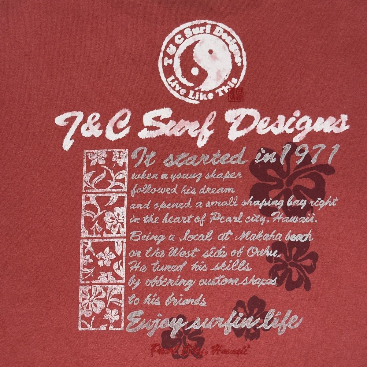 Other Vintage T&C Surf Designs Hawaii Tee XL 90s Size US XL / EU 56 / 4 - 9 Thumbnail