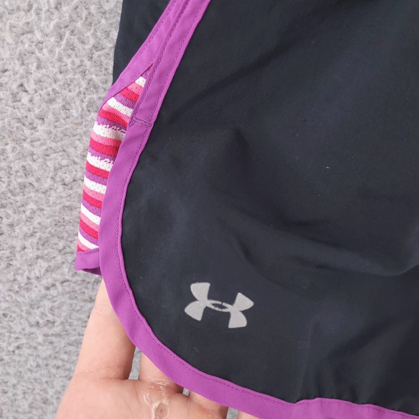 Under Armour Under Armour Shorts Womens Medium Black Athletic Running Gym Workout Size 32" / US 10 / IT 46 - 3 Thumbnail
