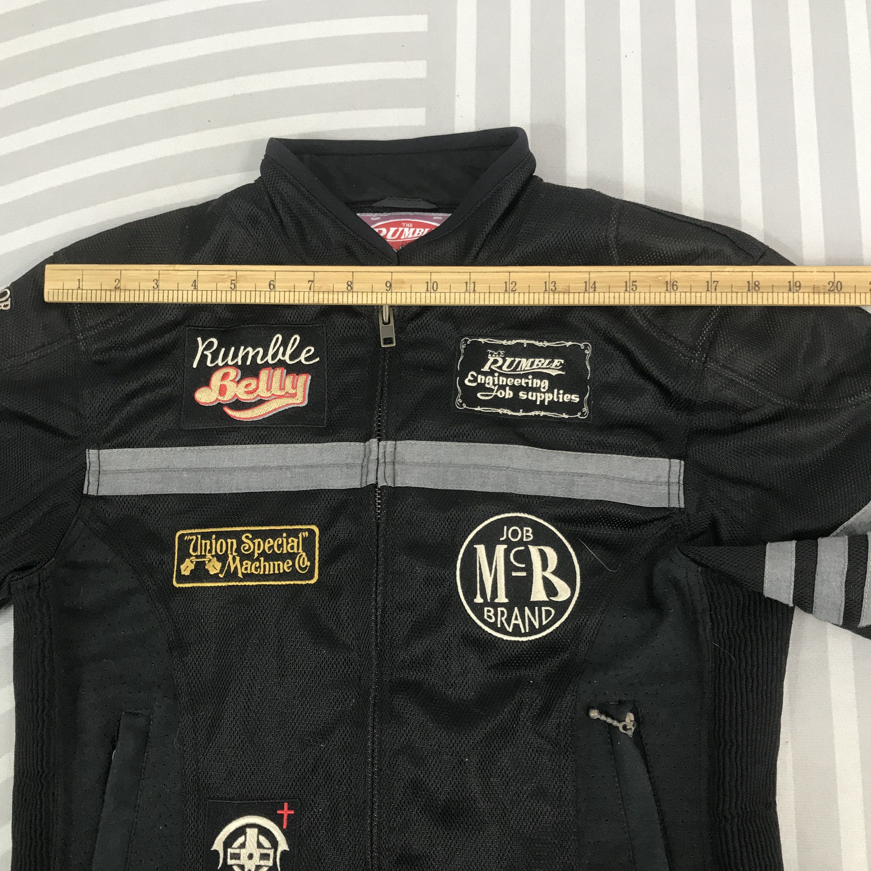 Japanese Brand × Vintage Vintage Rumble Wheelers Racing punk motorcycle Jacket Size US M / EU 48-50 / 2 - 5 Thumbnail