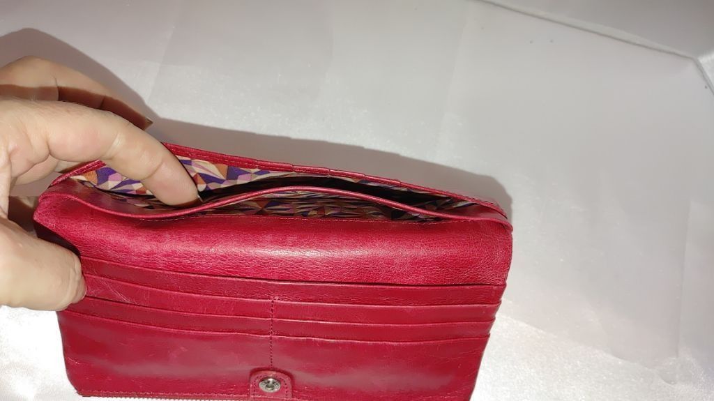 Hobo HOBO International Red Leather Wallet Clutch Size ONE SIZE - 11 Thumbnail