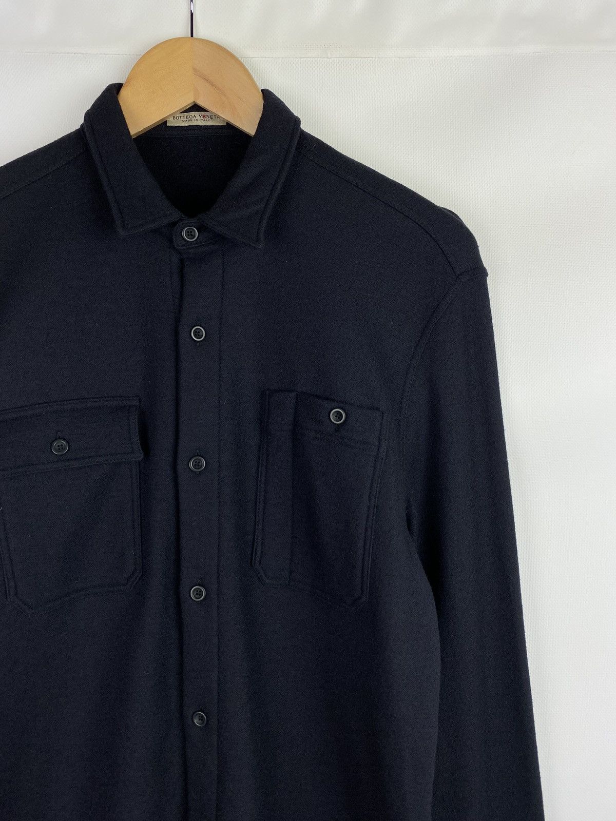 Bottega Veneta Bottega Veneta men’s wool long sleeve shirt overshirt jacket Size US M / EU 48-50 / 2 - 5 Thumbnail