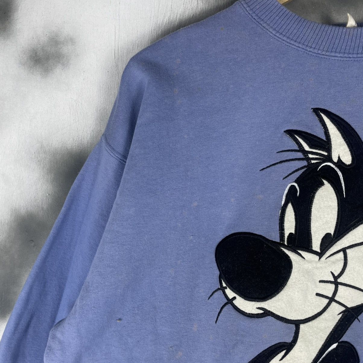 Warner Bros Vintage 90s Pepe le Pew Big Face Embroided Sweatshirt Size US XL / EU 56 / 4 - 3 Thumbnail