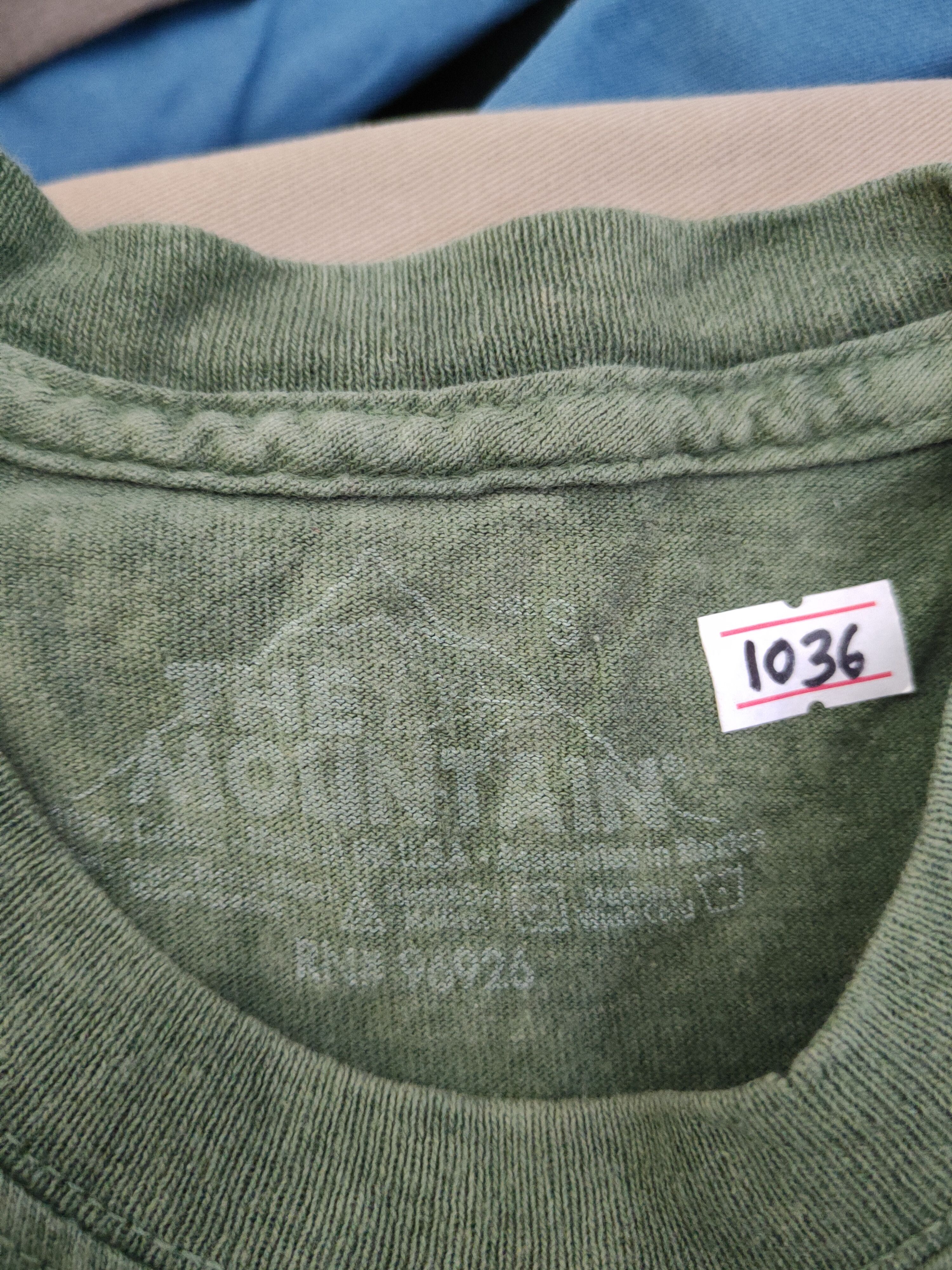The Mountain DL The Mountain Green Faded Short Sleeve T-shirt #1036 Size US S / EU 44-46 / 1 - 13 Thumbnail