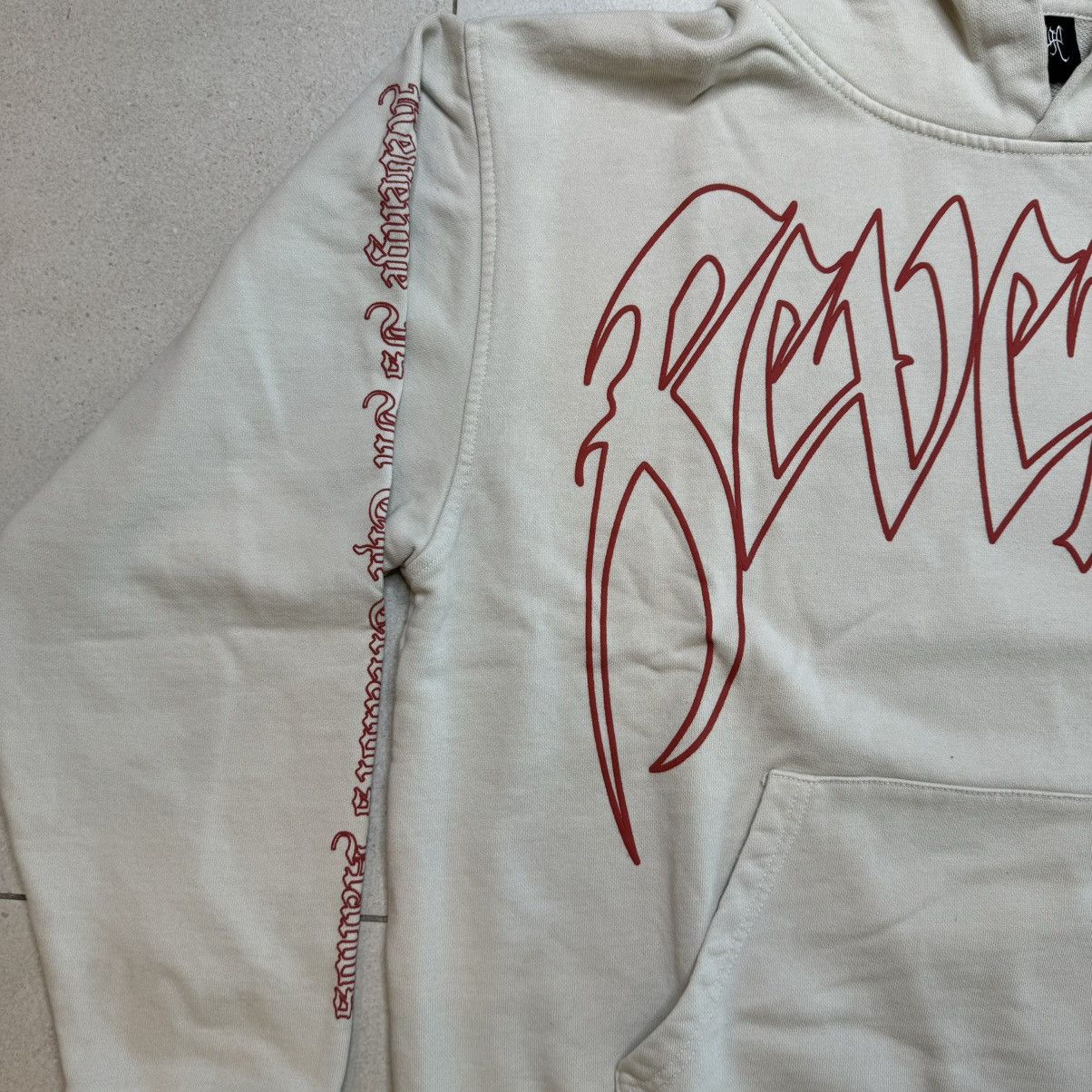 Revenge Revenge X Kill Outline Hoodie Cement/Red SIZE MEDIUM Size US M / EU 48-50 / 2 - 6 Thumbnail