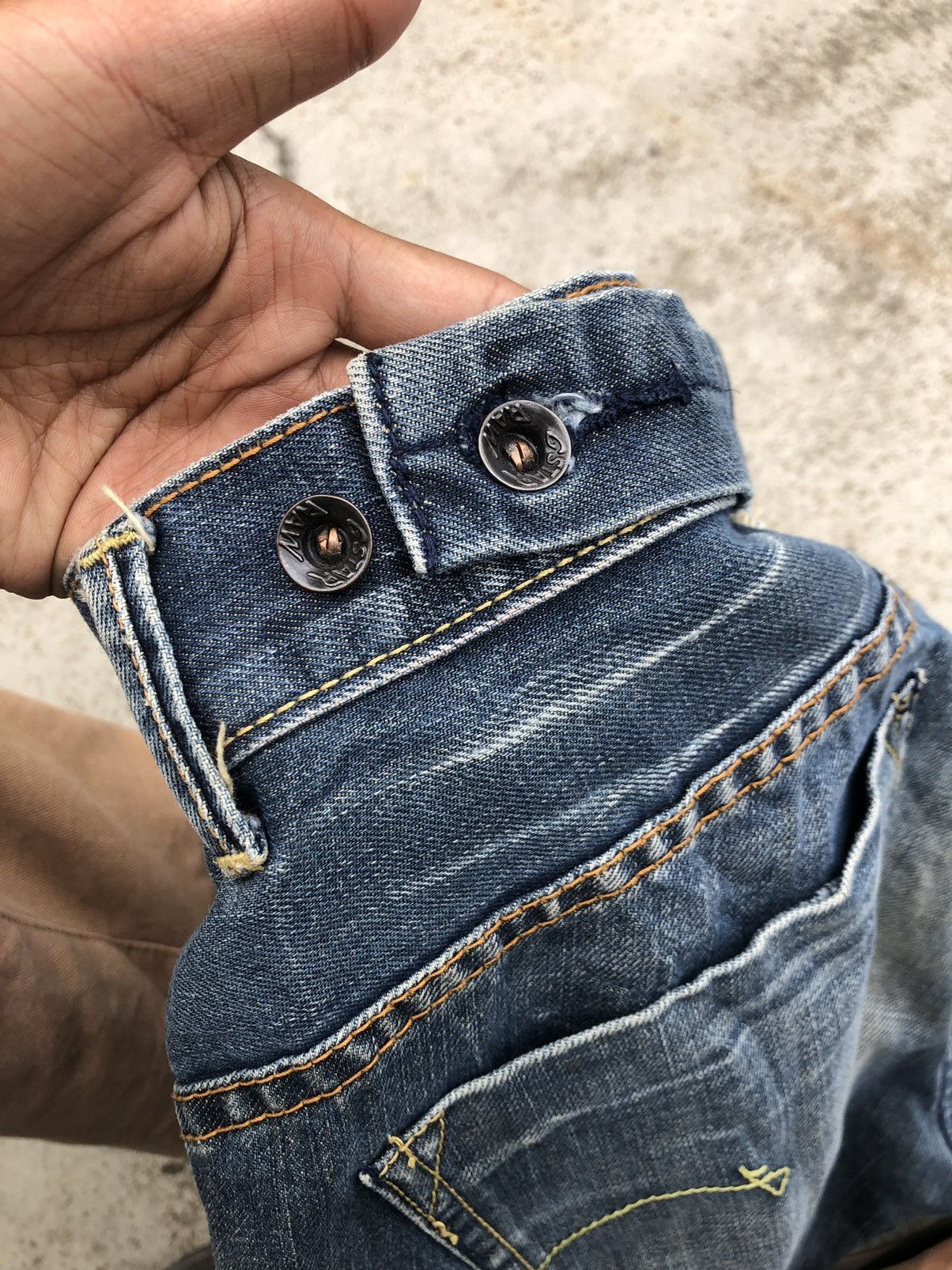 G-Star WIDE LEG WASHED BLUE DENIM BY GSTAR Size US 31 - 6 Thumbnail