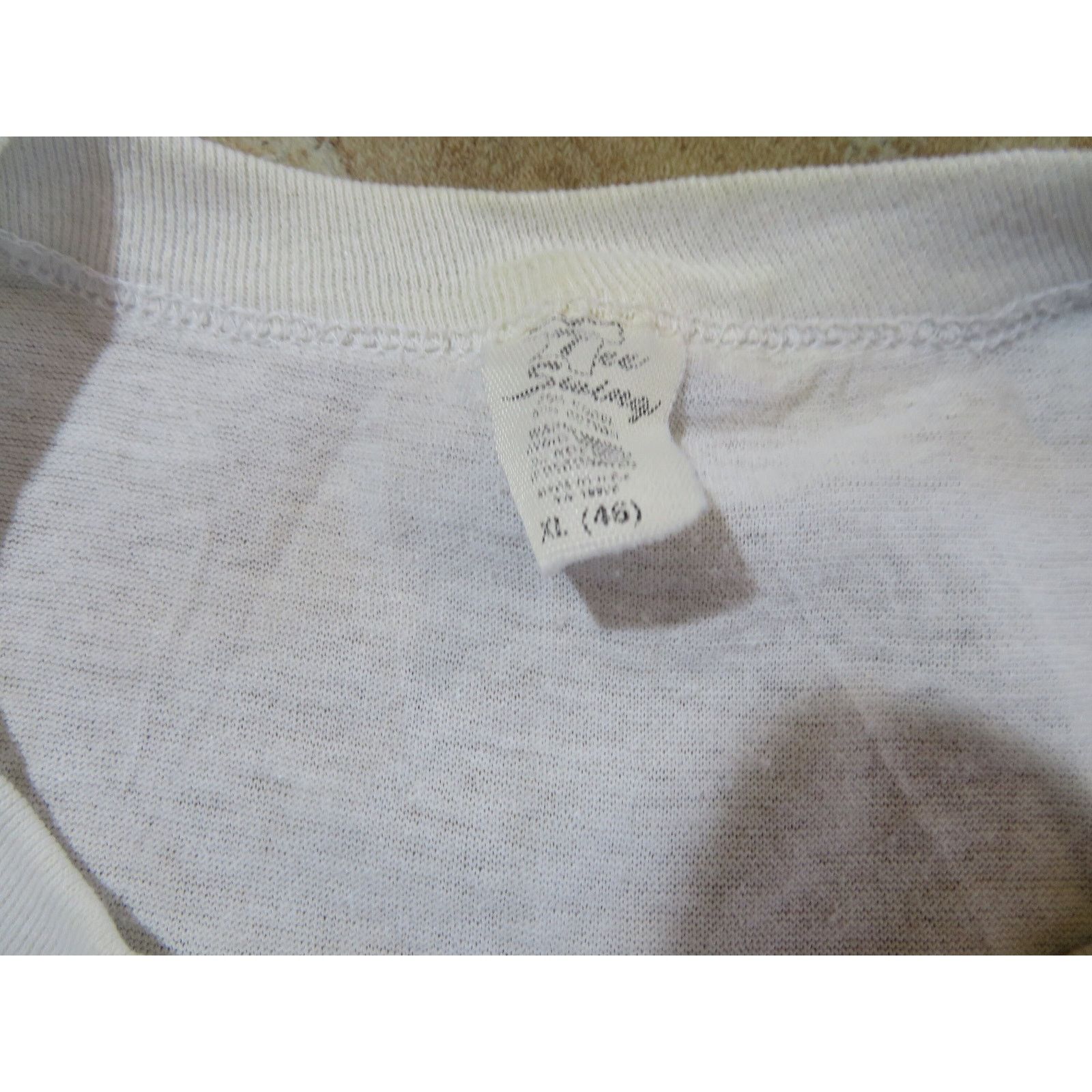 Other 90s Truman Tigers Dominos Pizza White Thin T-shirt Sz XL Size US XL / EU 56 / 4 - 4 Thumbnail