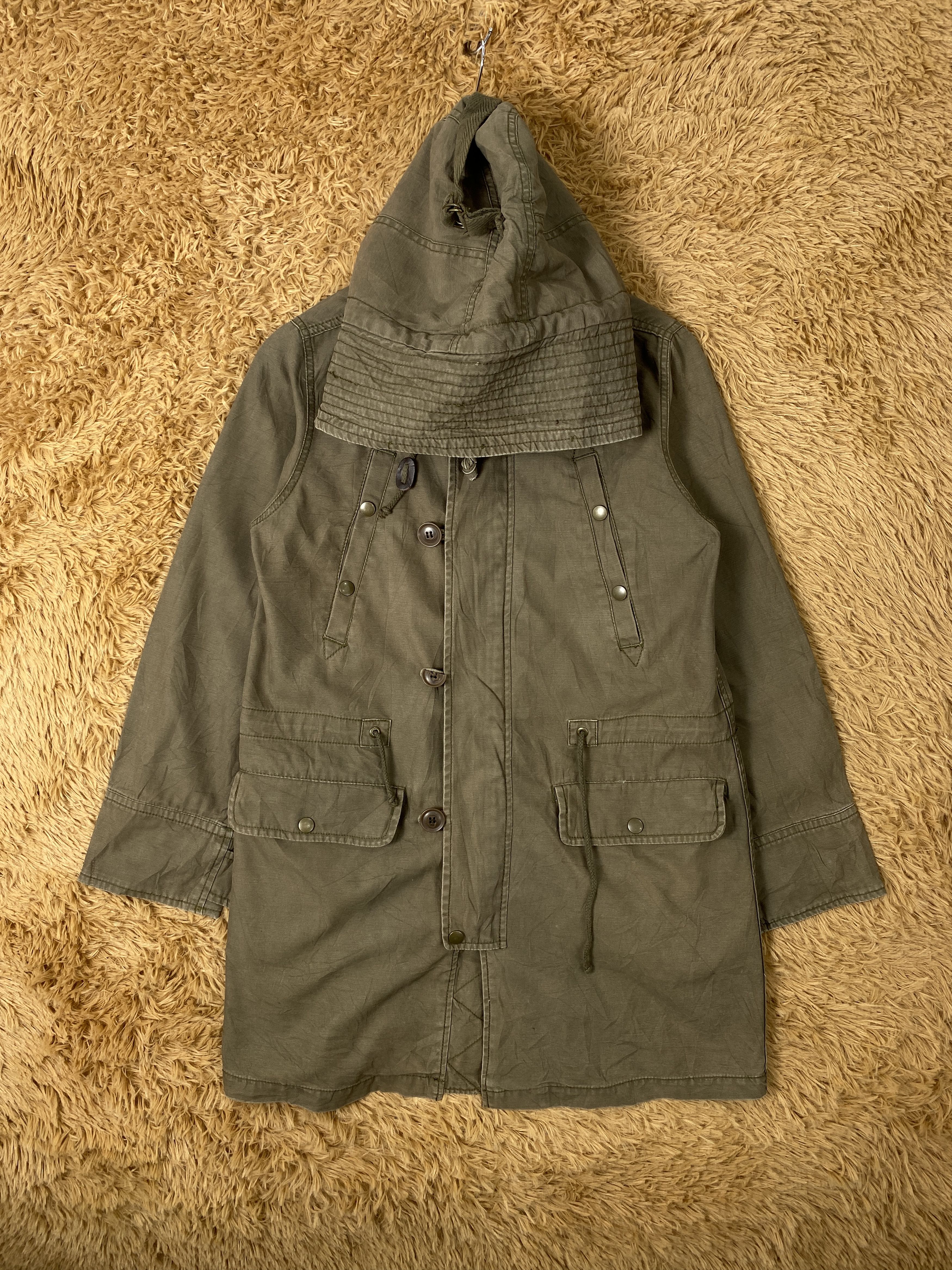 Japanese Brand Vintage Cube Sugary Military Jacket J2176 Size US S / EU 44-46 / 1 - 1 Thumbnail