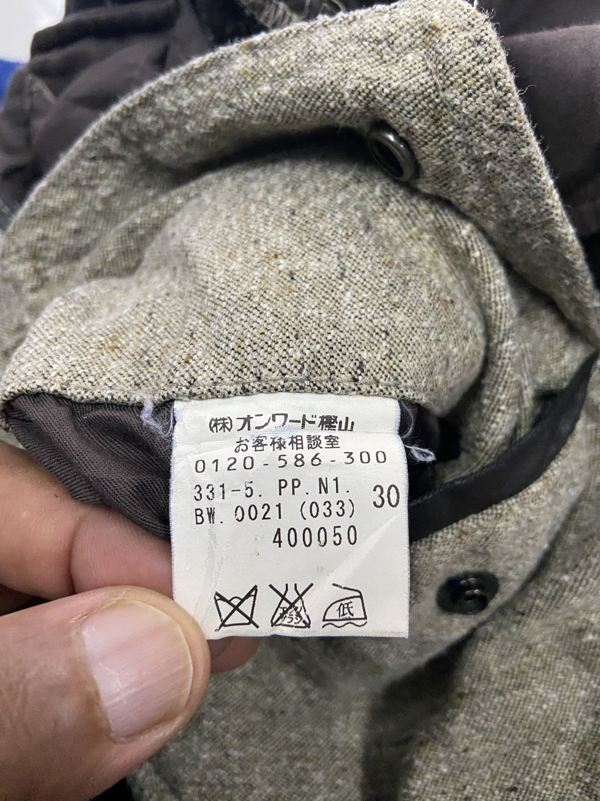 DKNY VINTAGE DKNY WOOL CARGO PANTS Size US 30 / EU 46 - 10 Thumbnail