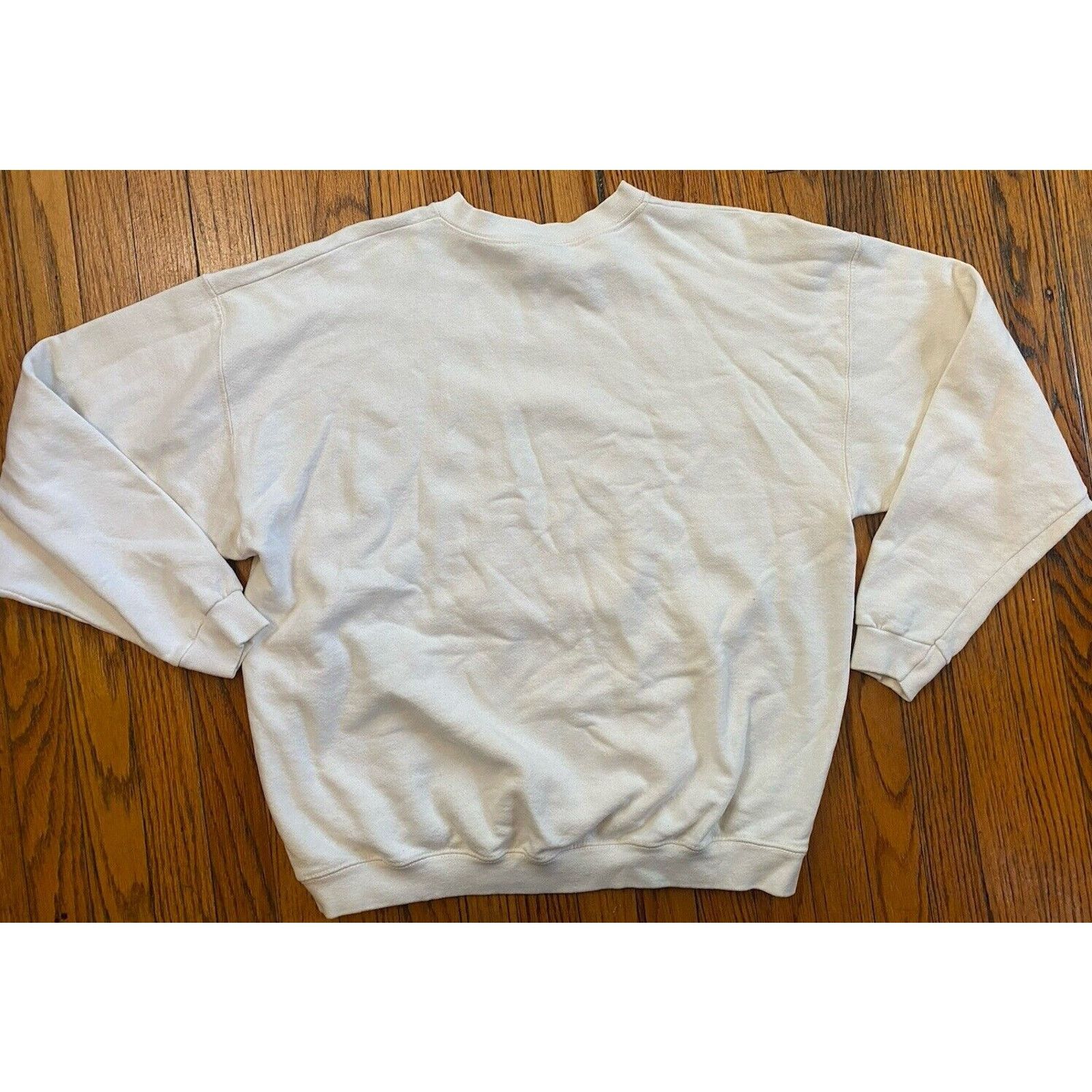 Vintage Vintage USA Snowman Sweatshirt Mens Women’s Large Cream Size US L / EU 52-54 / 3 - 4 Thumbnail