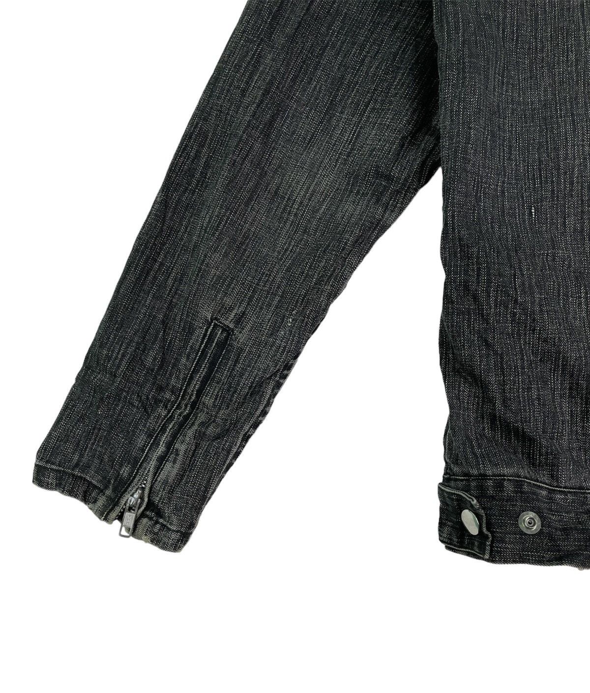 Beams Plus × Japanese Brand Vtg 90s BEAMS japan denim biker jacket zipper cuff Size US M / EU 48-50 / 2 - 5 Thumbnail